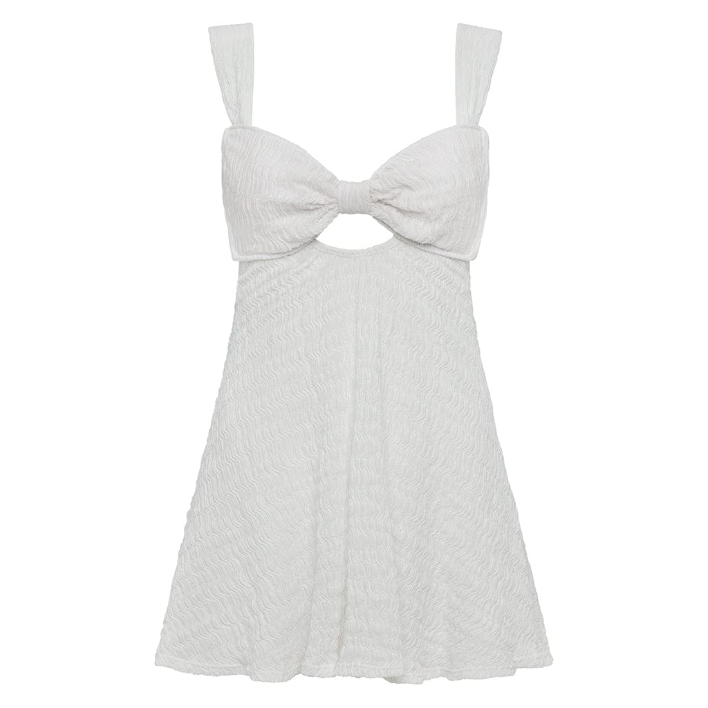 Montce Women's White Seychelles Devin Short Slip Dress In White