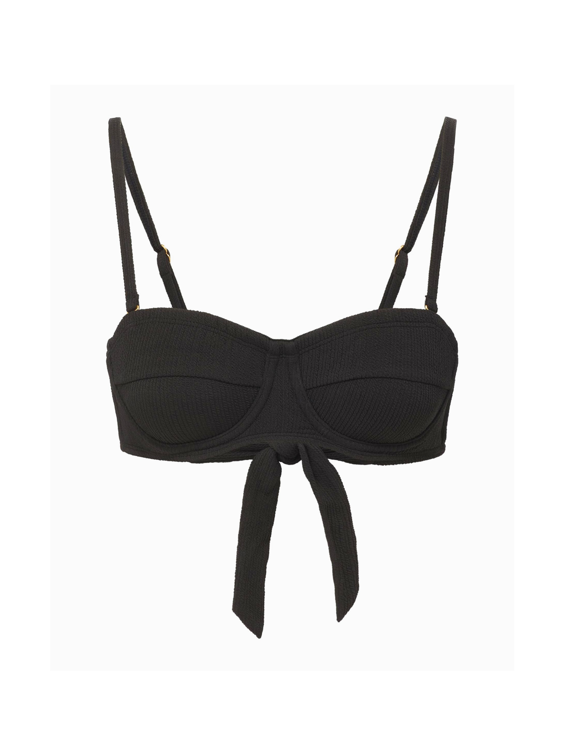 Change Of Scenery Women's Neutrals / Black Nellie Underwire Top In Black Texture In Black