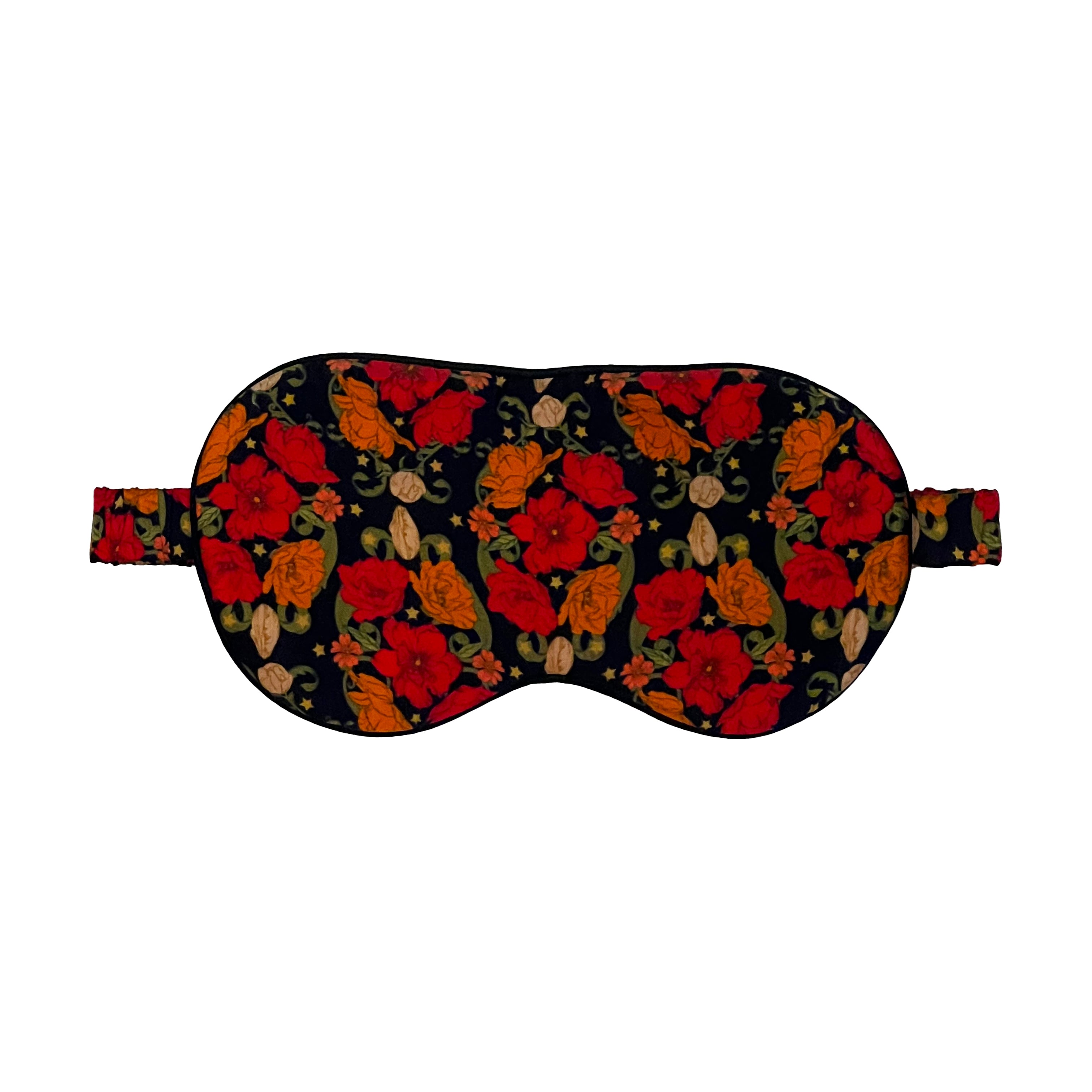 Henelle Women's Night Bloom Silk Sleep Mask