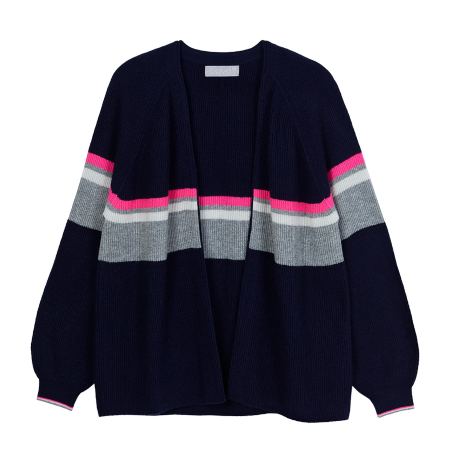 Cove Women's Blue Callie Navy Cashmere Wool Cardigan In Blue