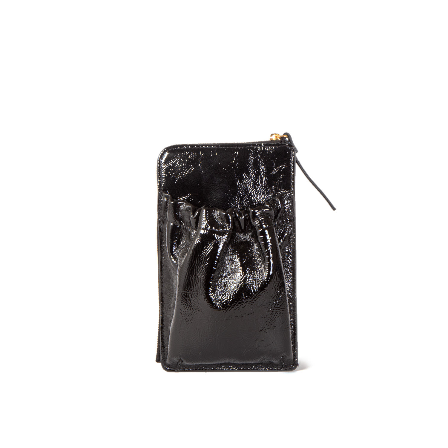 Sclarandis Women's Desy Black Leather Crossbody Bag In Black