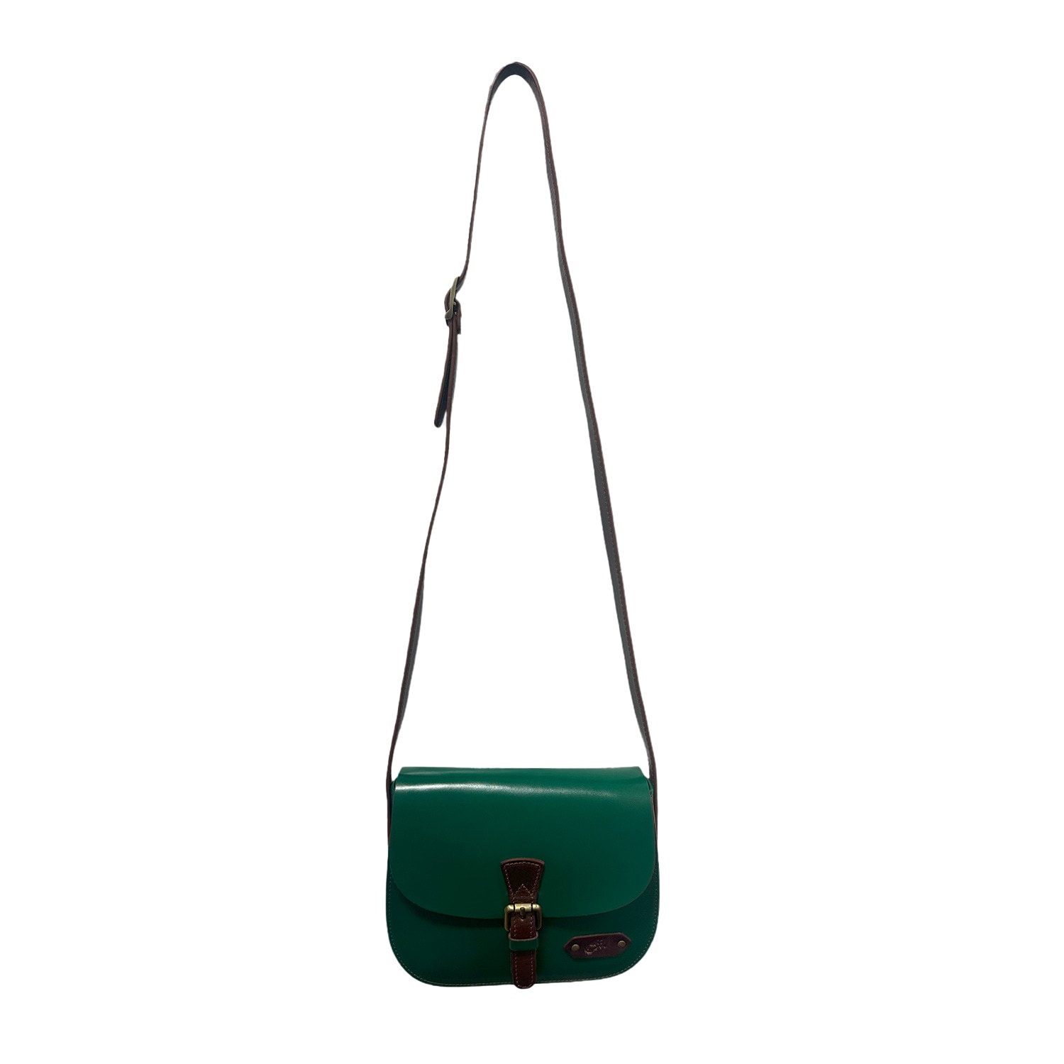 Zasta Studio Women's Gum Ball Messenger Bag Green In Green