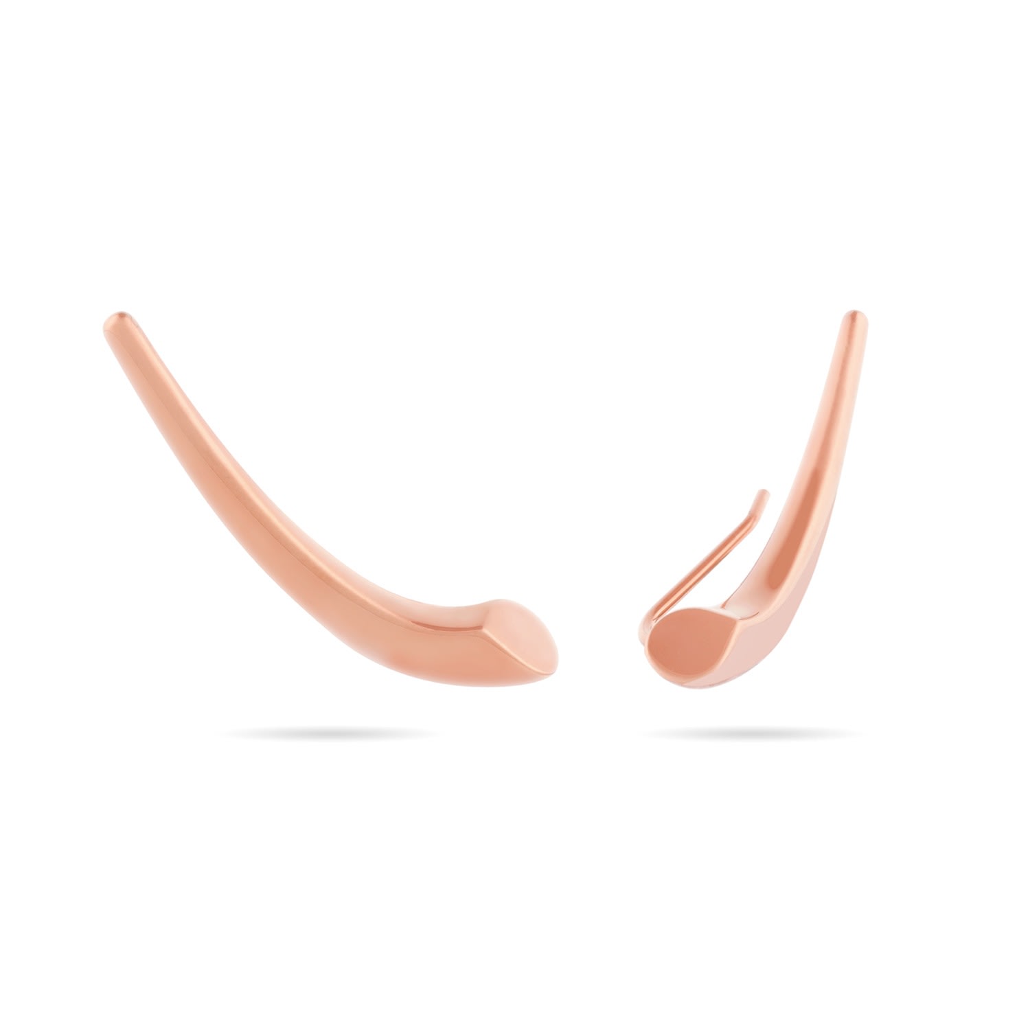 Meulien Waterdrop Ear Climber In Pink