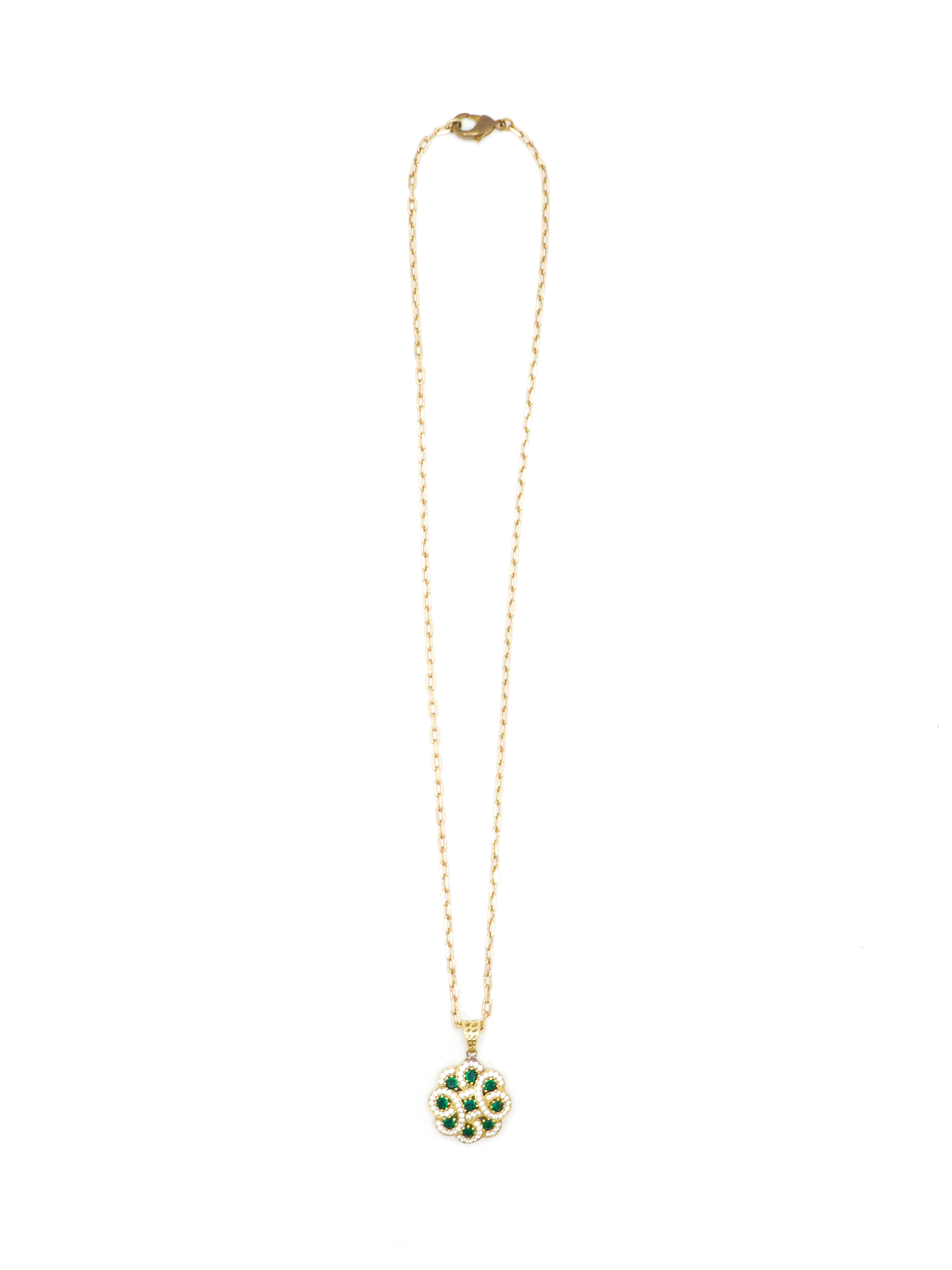 Women’s Aba Necklace - Green Sita Nevado