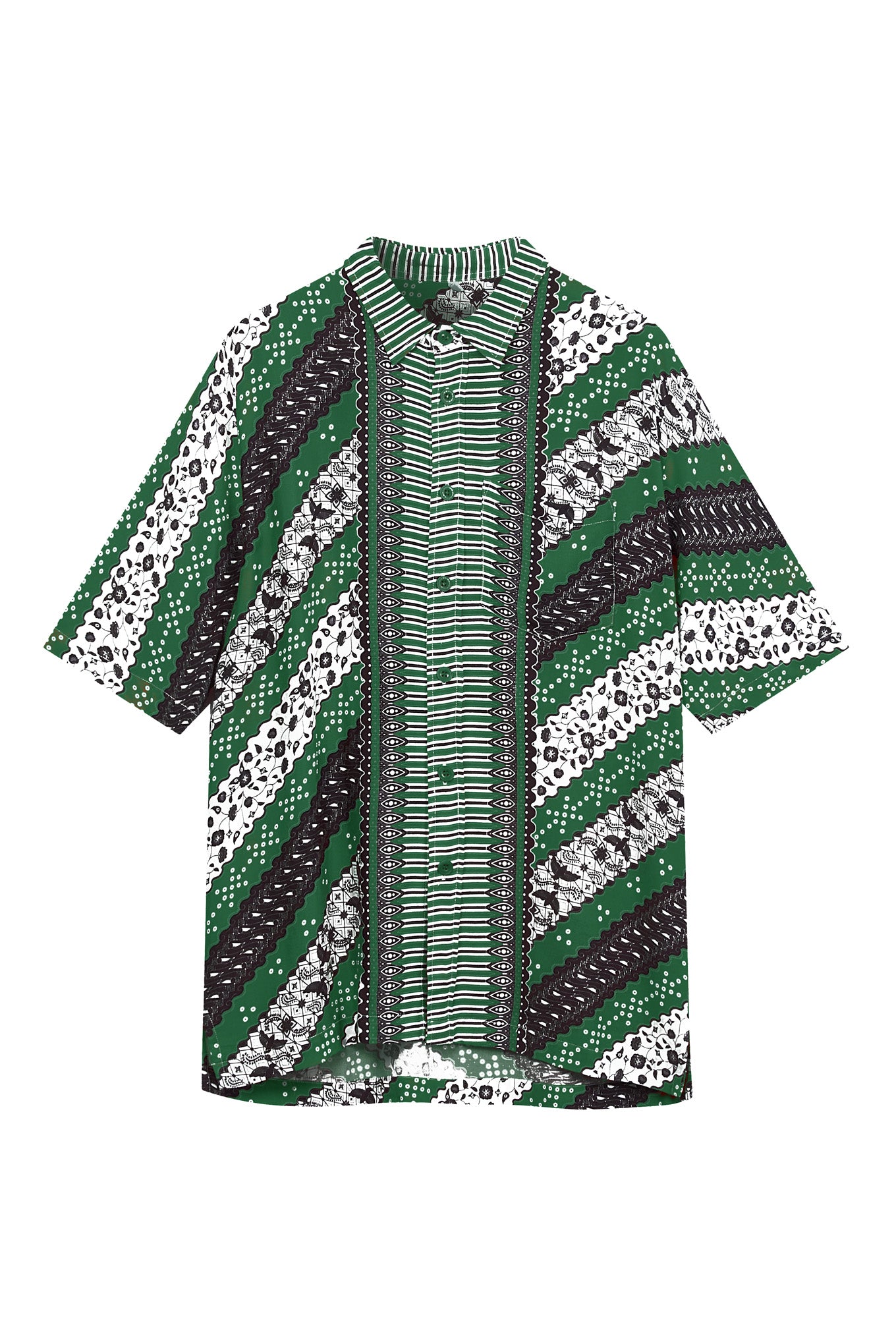 Women’s Hummingbird Rayon Shirt - Summer Green Small Komodo