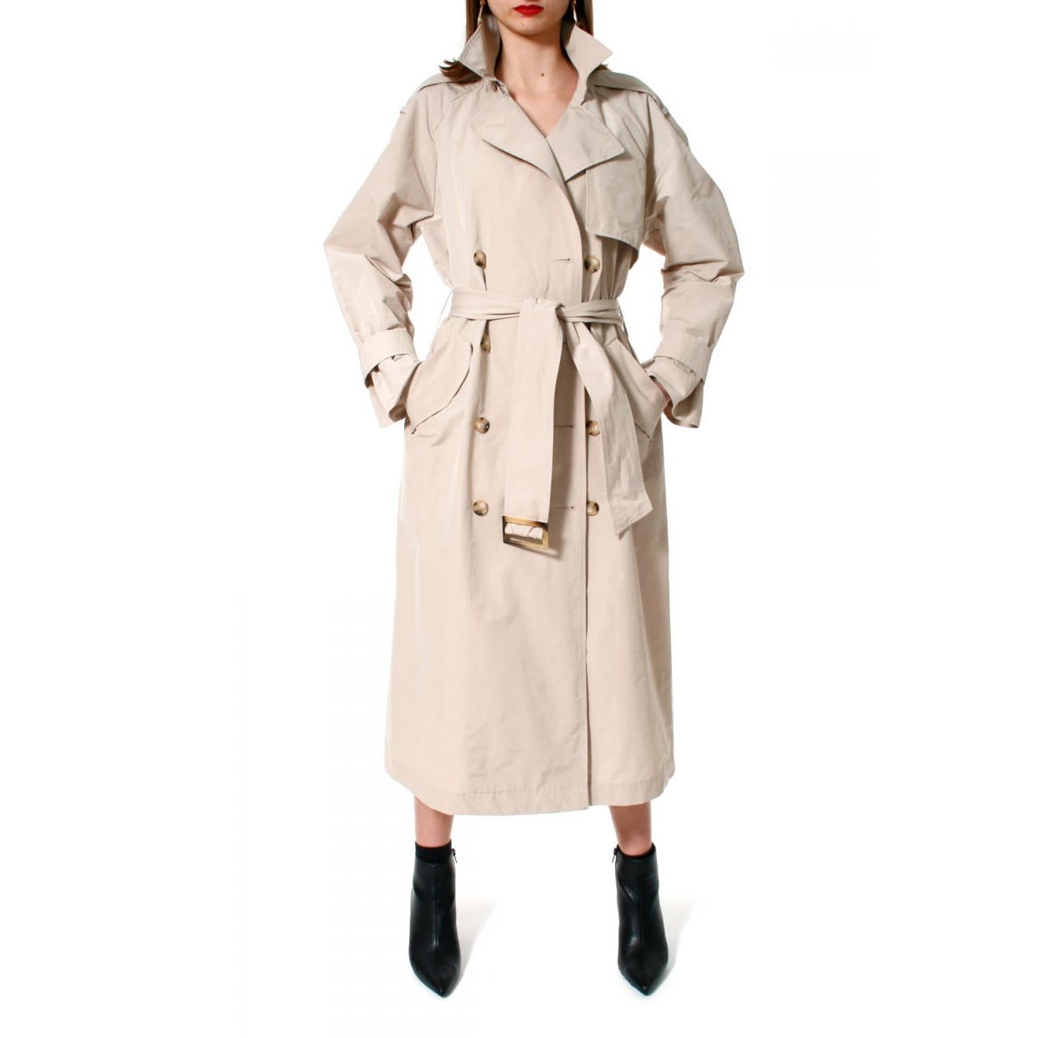 DOUBLE-BREASTED TRENCHCOAT | lupon.gov.ph