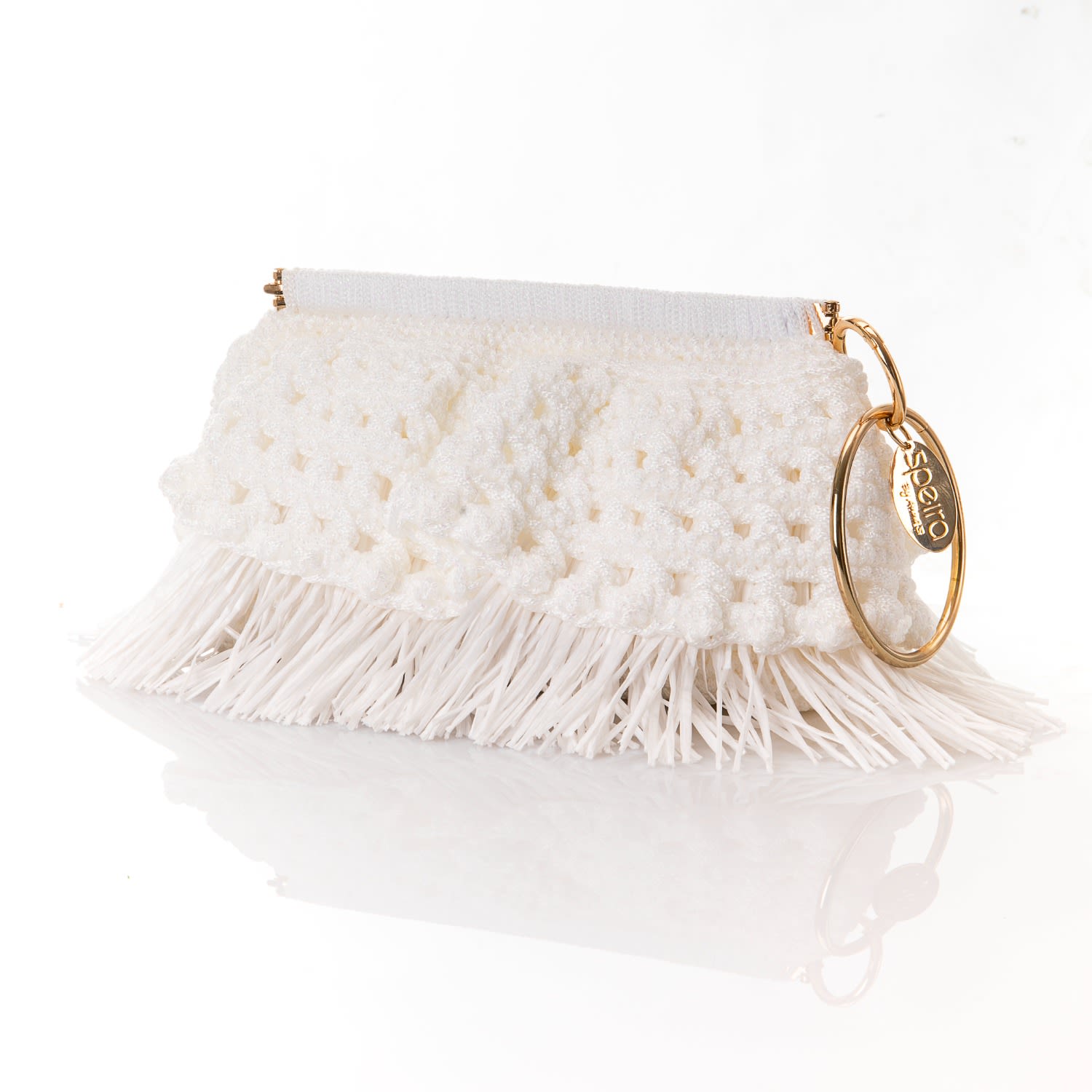 Women's Clutch Frou Frou White | Speira