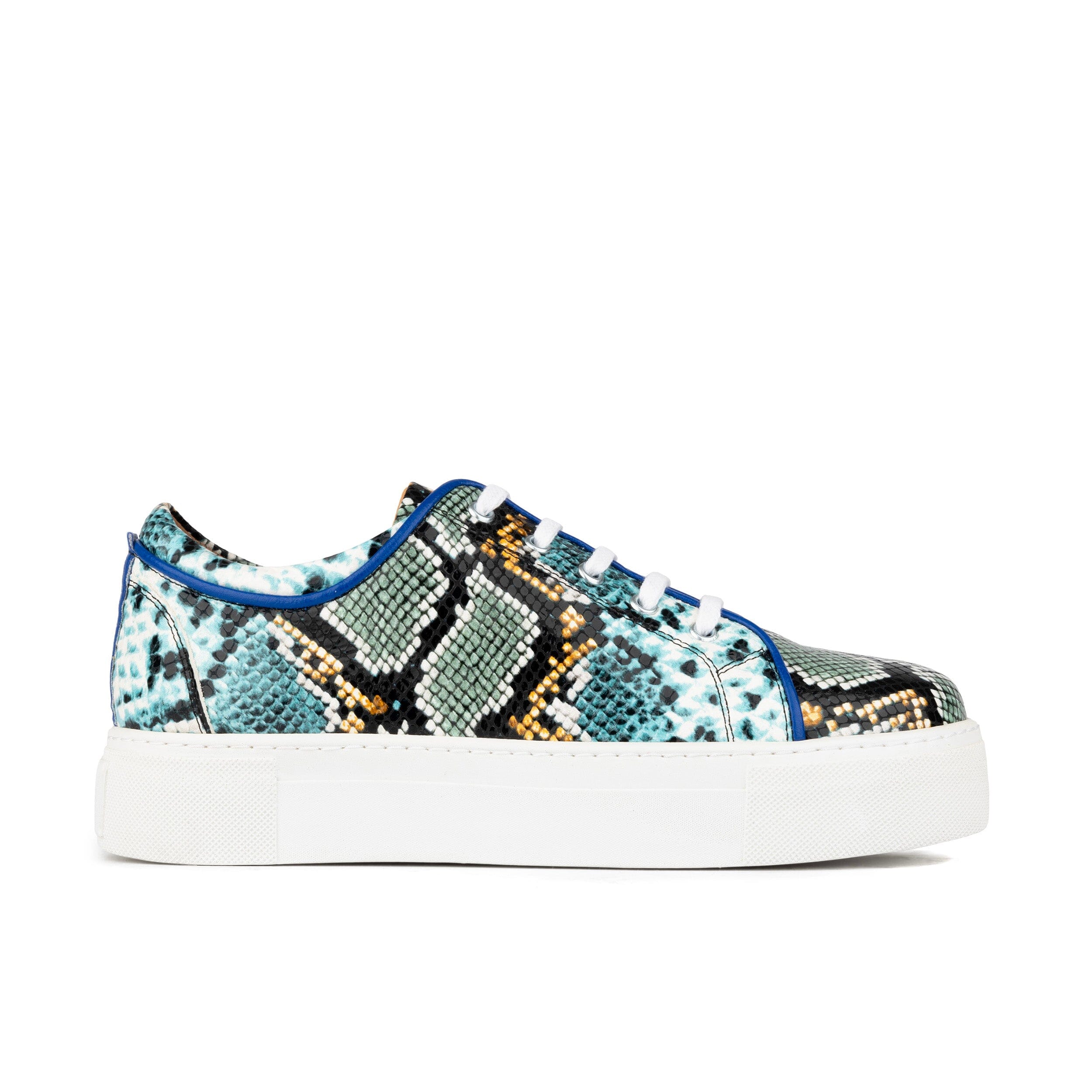 Embassy London Usa Women's Camila - Blue Snake