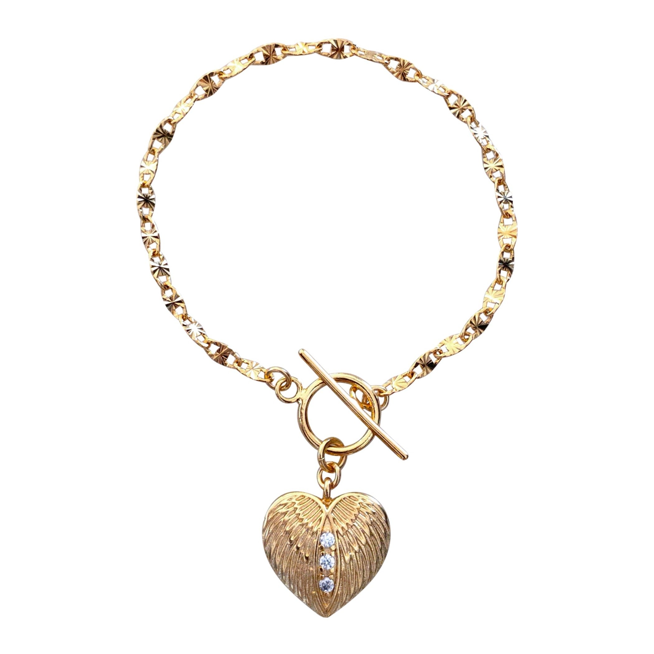 In Cauda Venenum Women's Gold Milo Bracelet In Gold