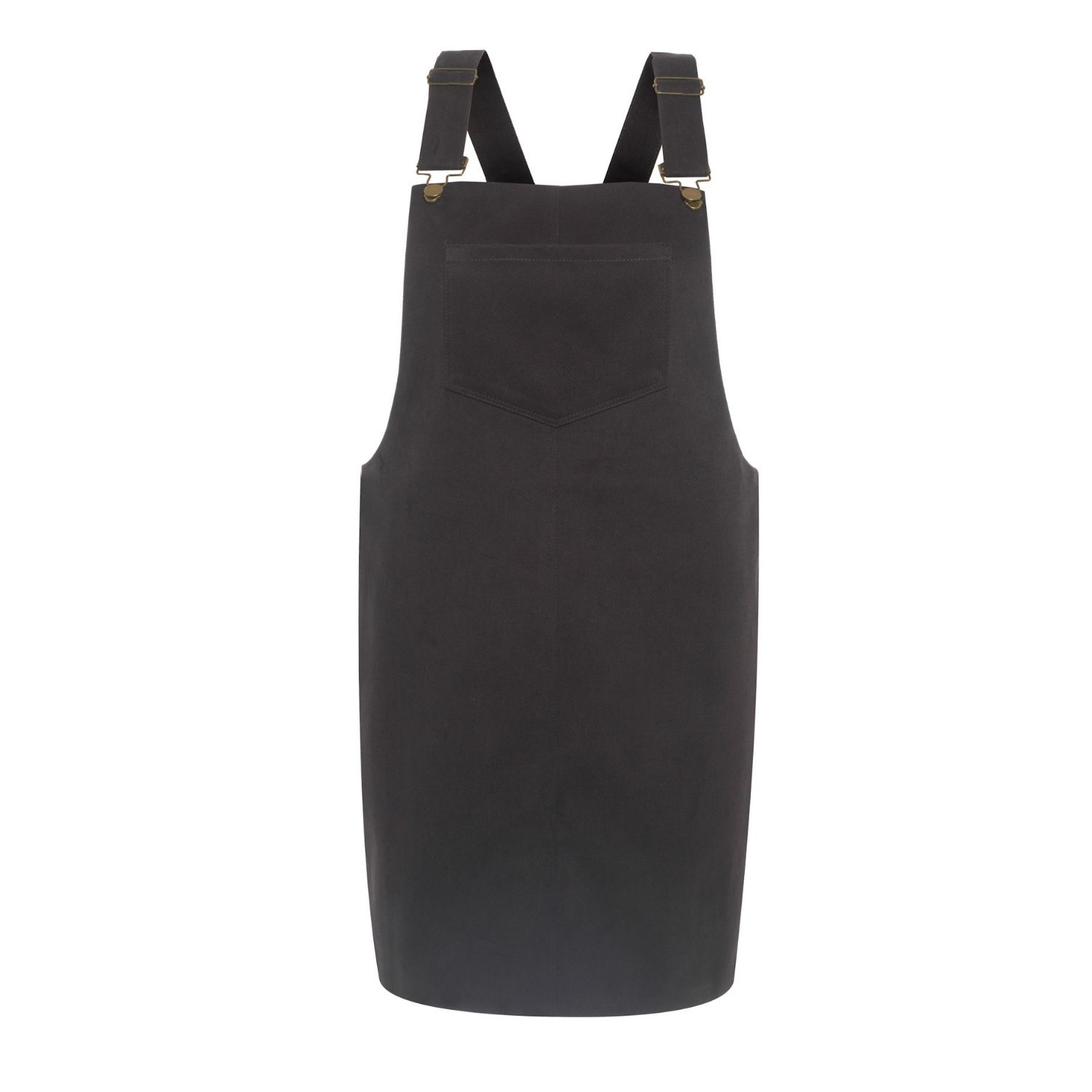 Onesta Organic Pinafore Dress By In Grey