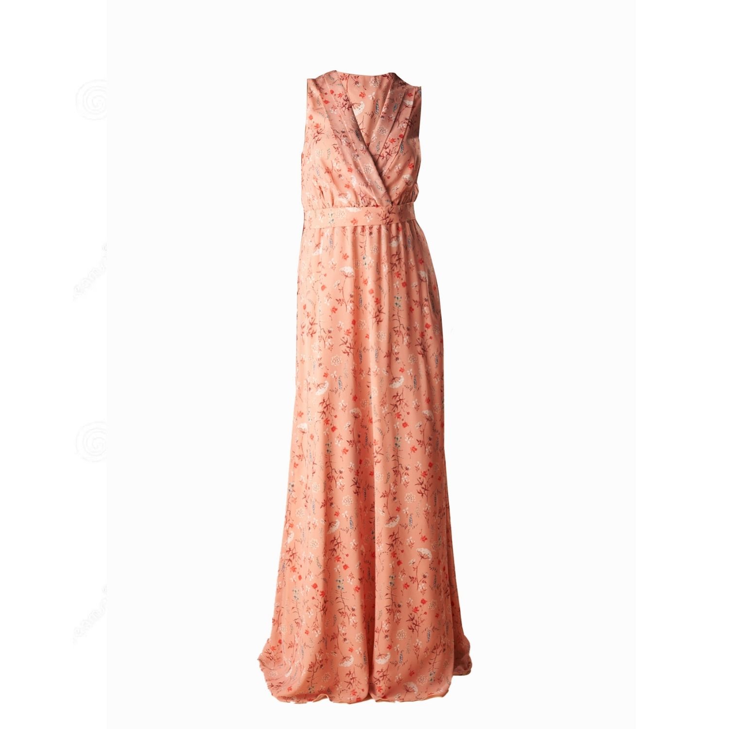 Ceylan Bcn Women's Pink / Purple Ronda Maxi Dress Salmon In Pink/purple