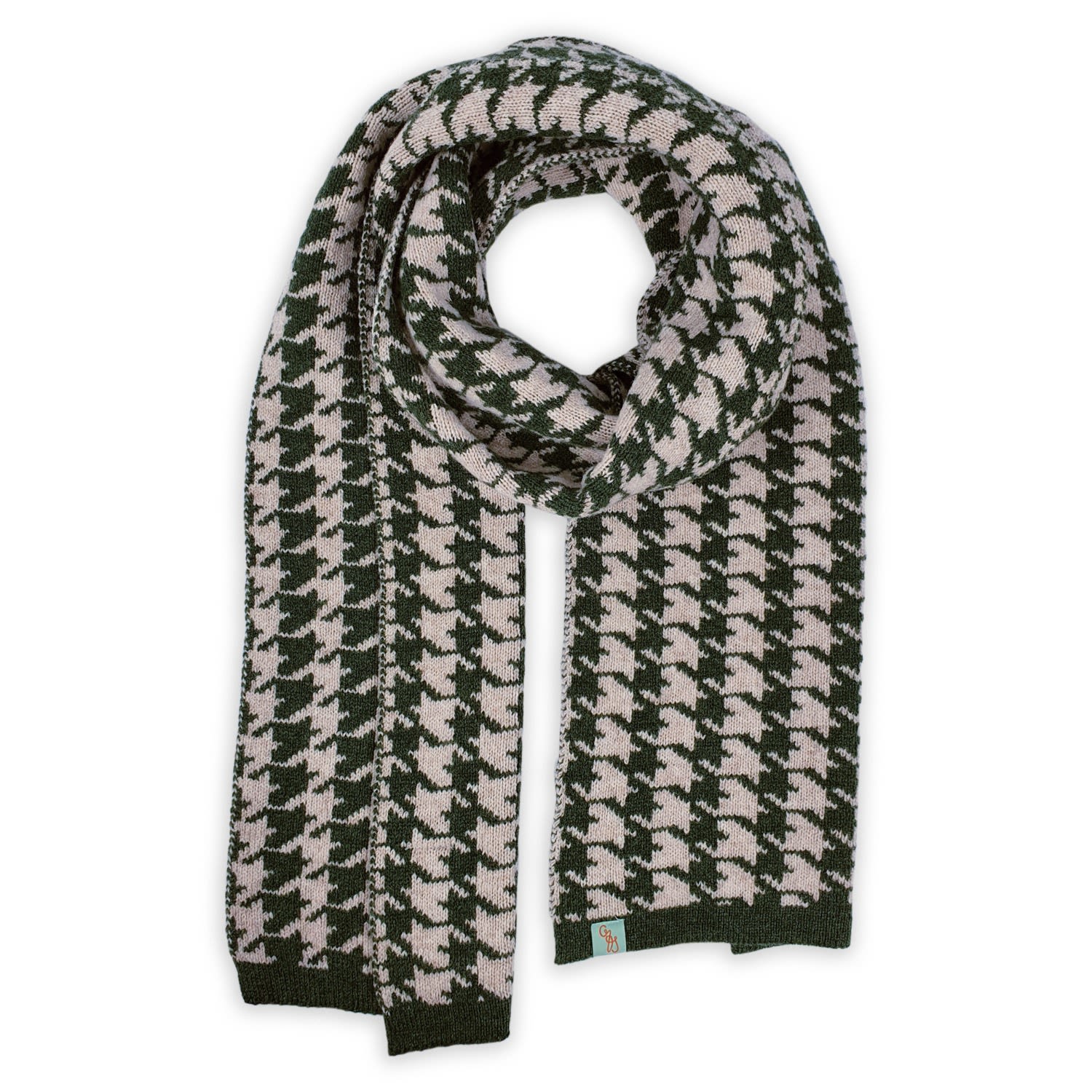 Women’s Scarves - I Wanna Be Your Dog - Rosemary Green Otto & Spike