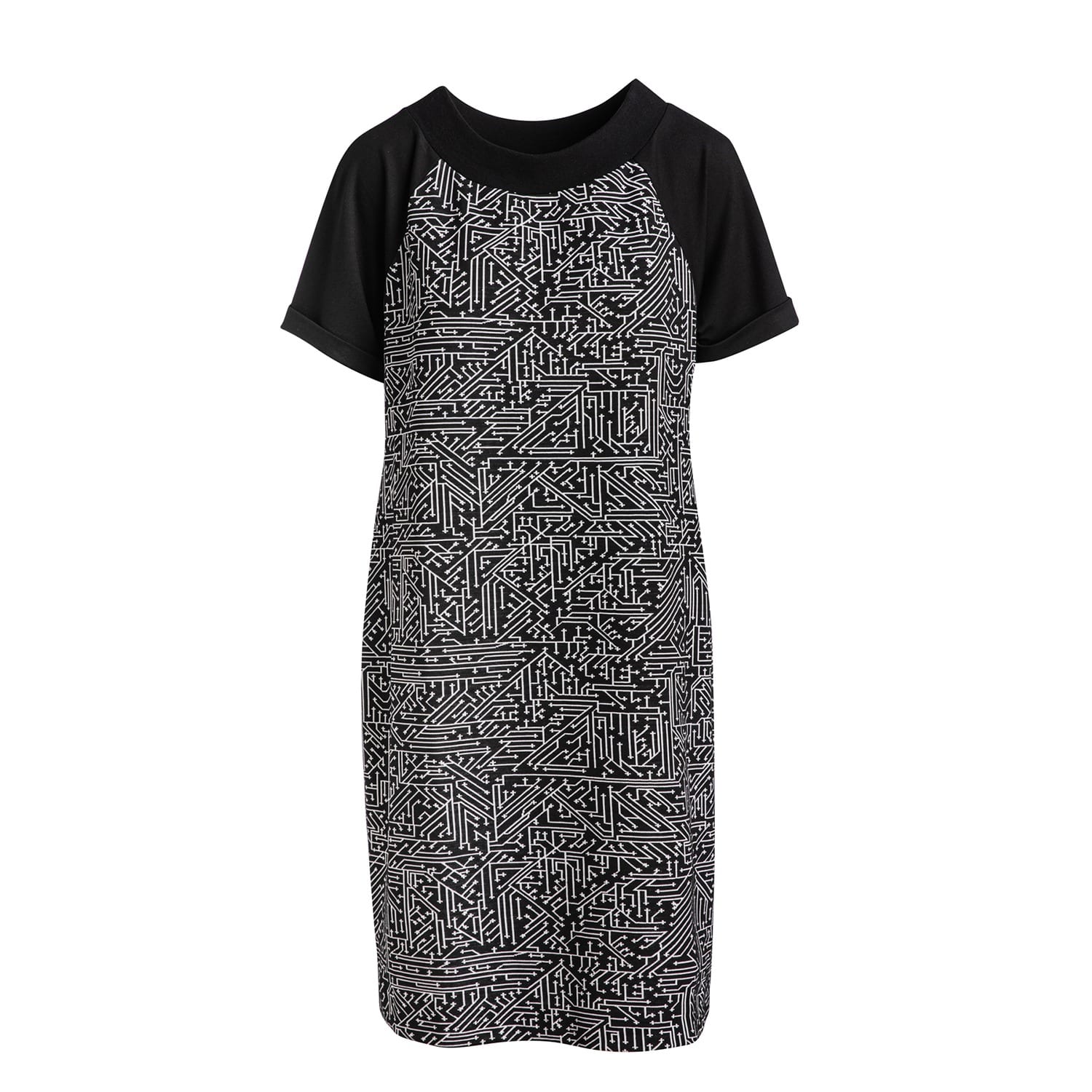 black xxl dress