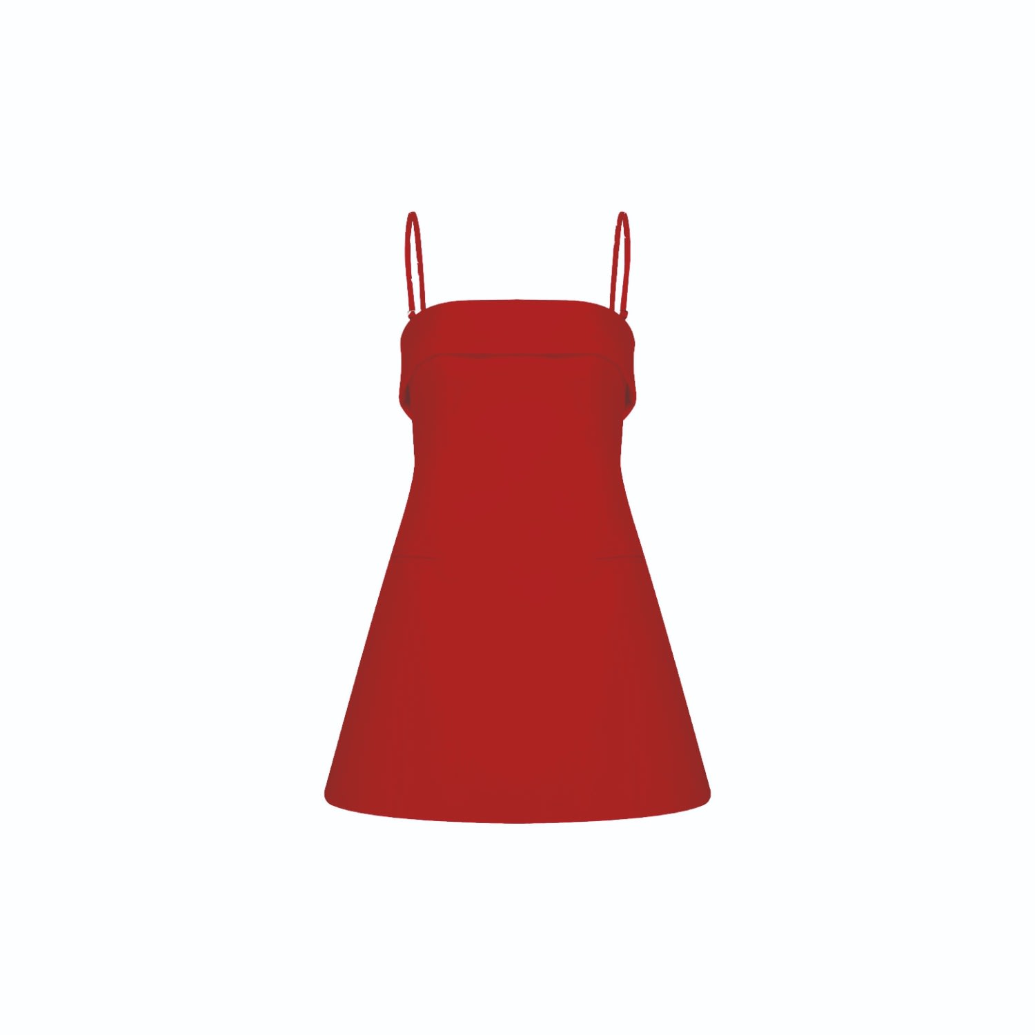 Nazli Ceren Women's Gaia Mini Dress In Fiery Red