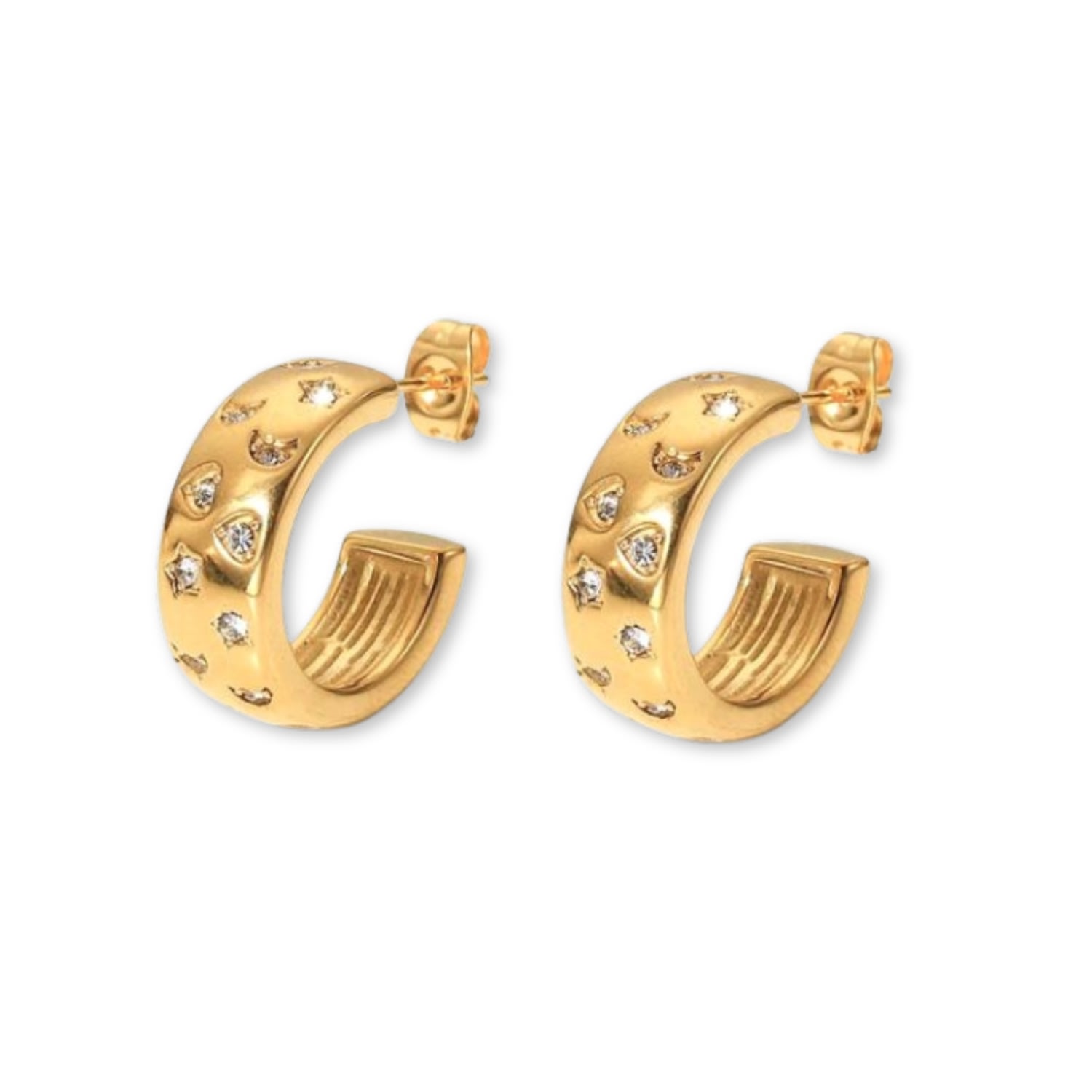 Salty Cali Women's Gold Streamer Earrings - Salty Babes