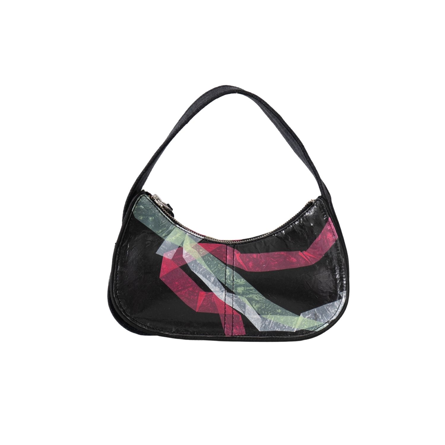 Up-fuse Women's Black The Year Two Thousand Shoulder Bag - Cherry Bomb In Black