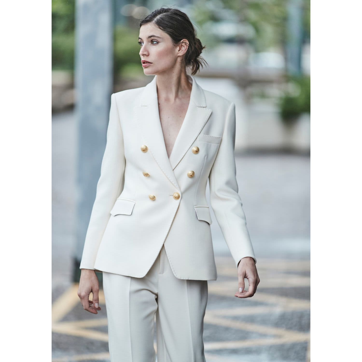 Women's Premium Crepe Blazer Dress