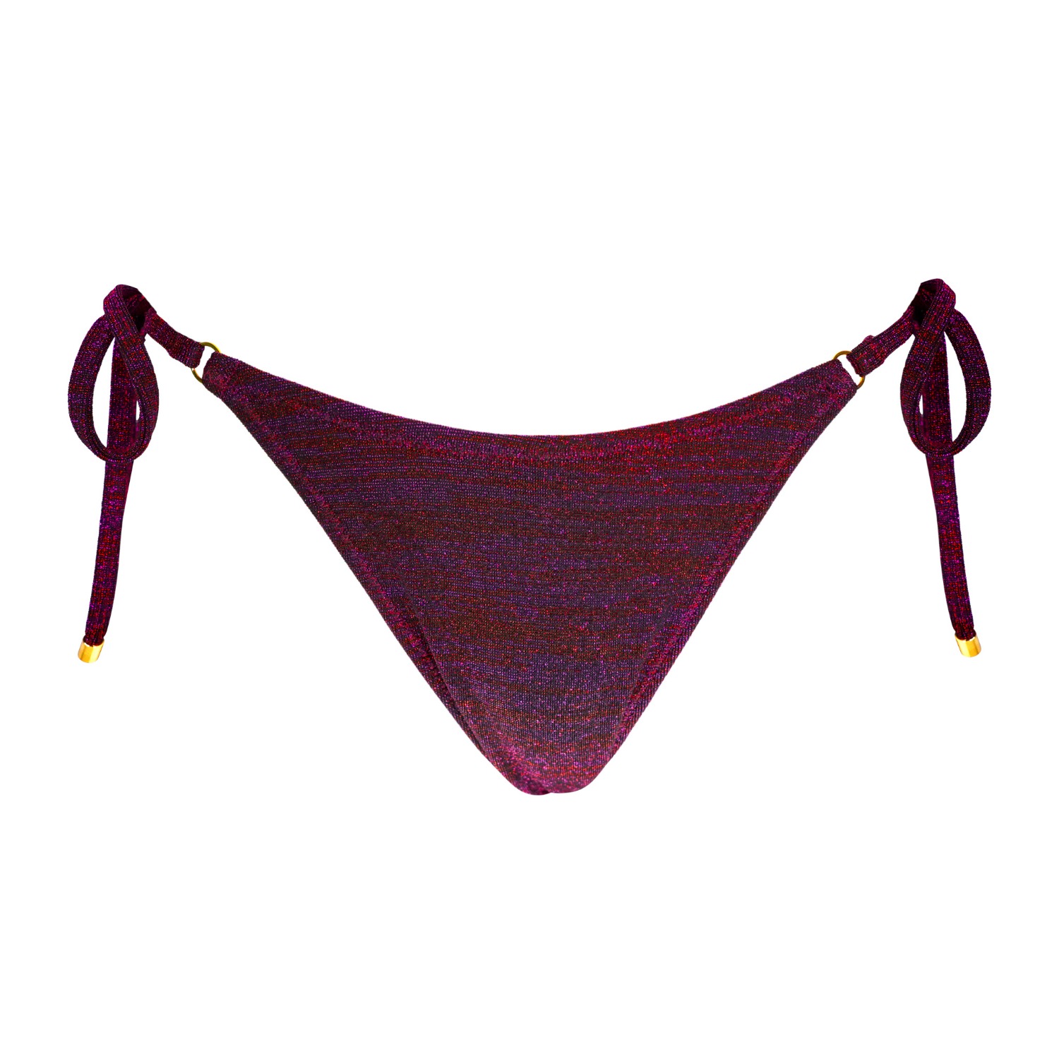 Vivian Bottoms - Black Cherry Glitter | Enez Swim | Wolf & Badger