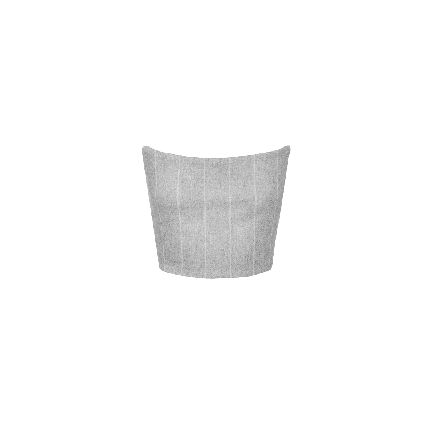 Ioana Ciolacu Women's Corset In Grey In Grey
