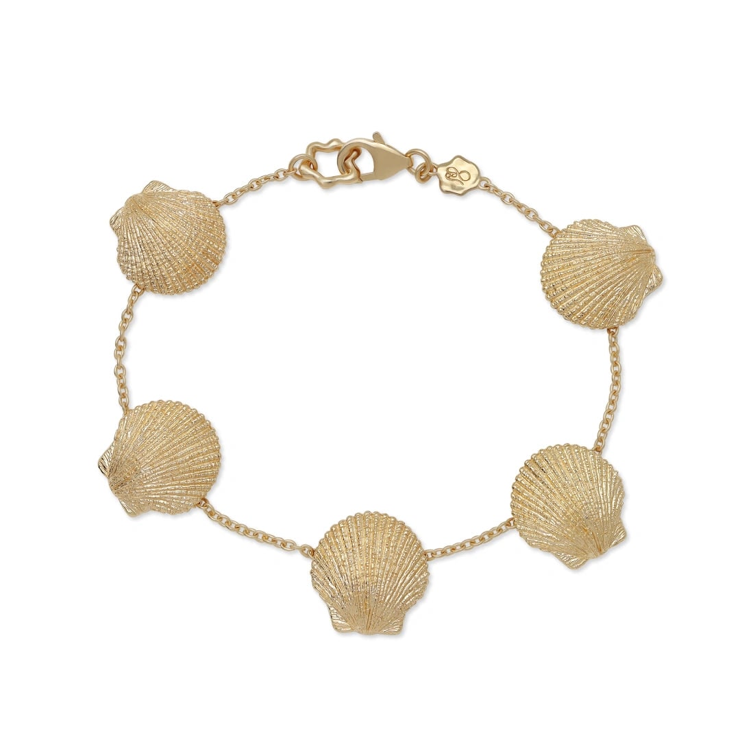 Above And Below Women's Kerang Anklet - Gold Vermeil