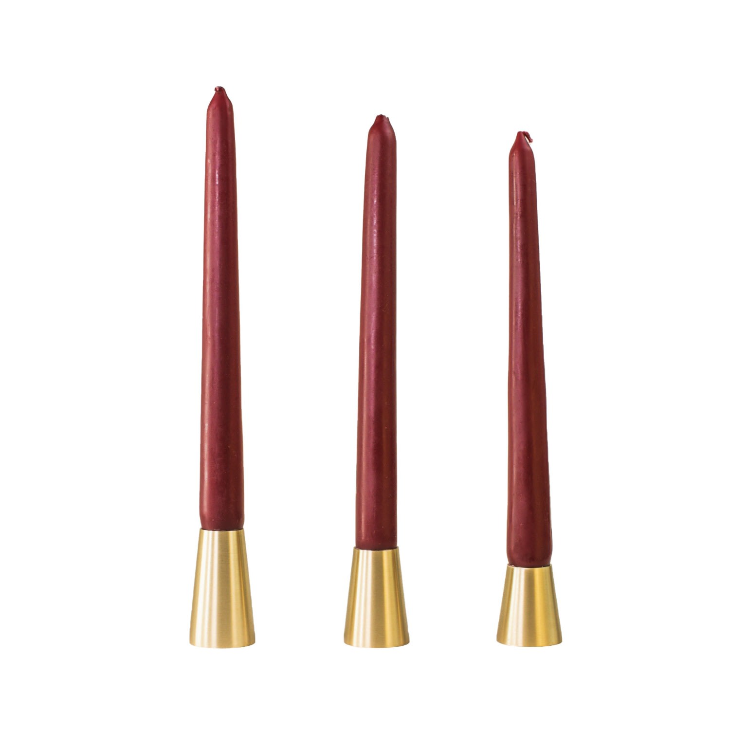 Roarcraft Conical Candlestick - Set Of 3