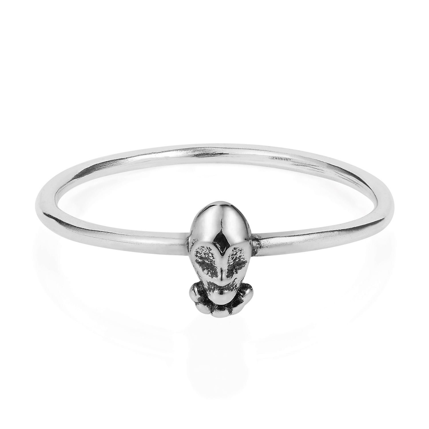 Women’s Tiny Voodoo Orunla Ring Silver Lee Renee