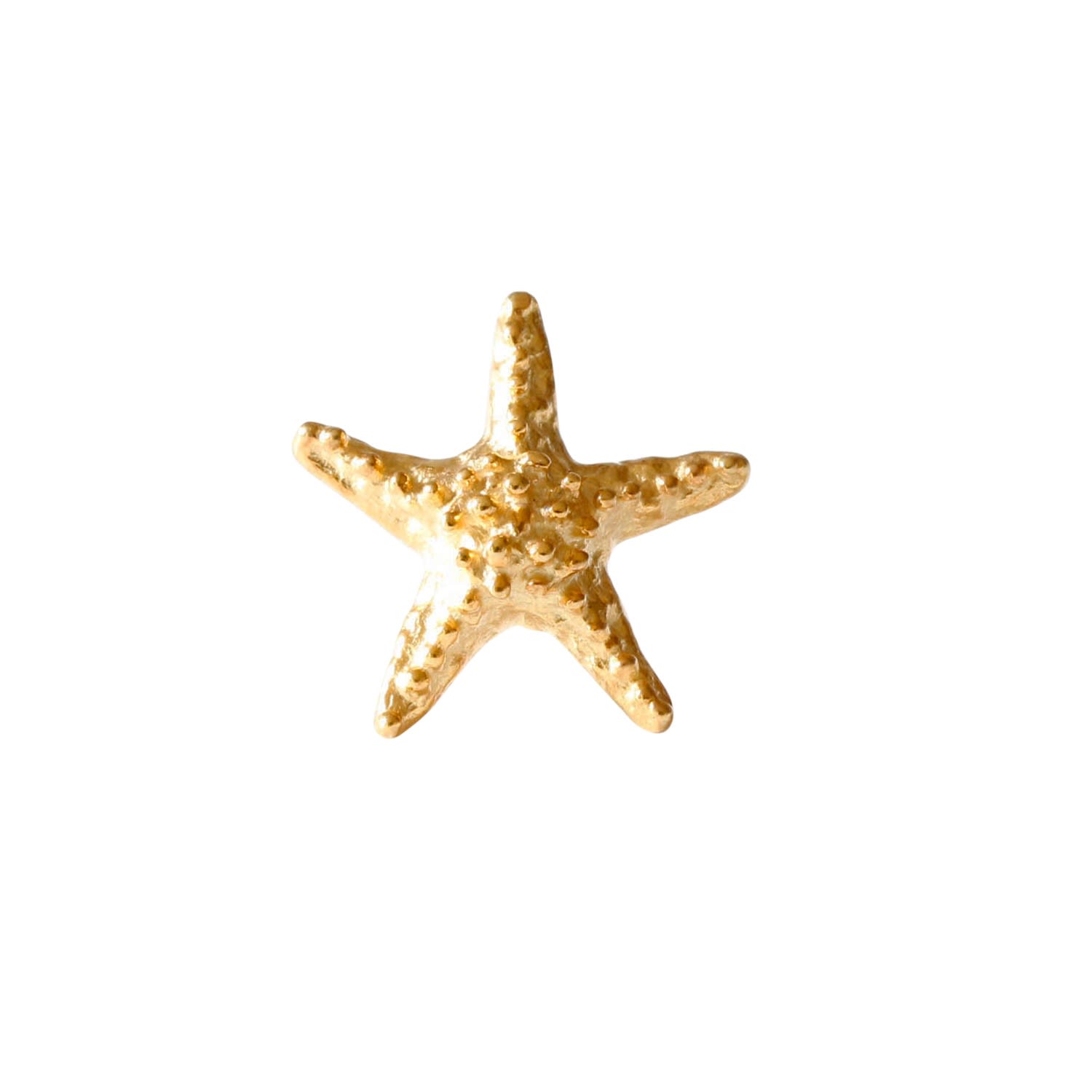 Lee Renee Men's Starfish Tie Pin - Gold In Gold