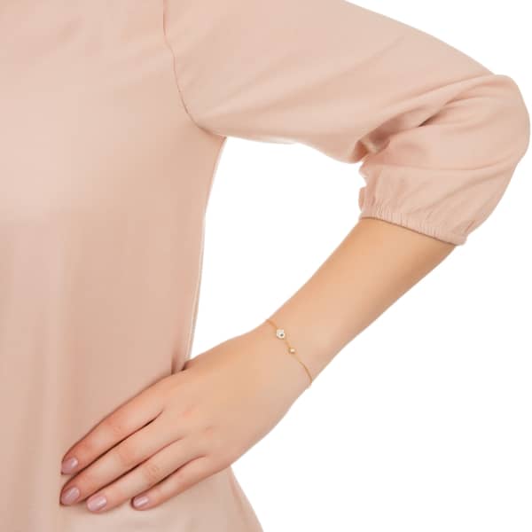 LATELITA LONDON WOMEN'S HAMSA HAND BRACELET GOLD