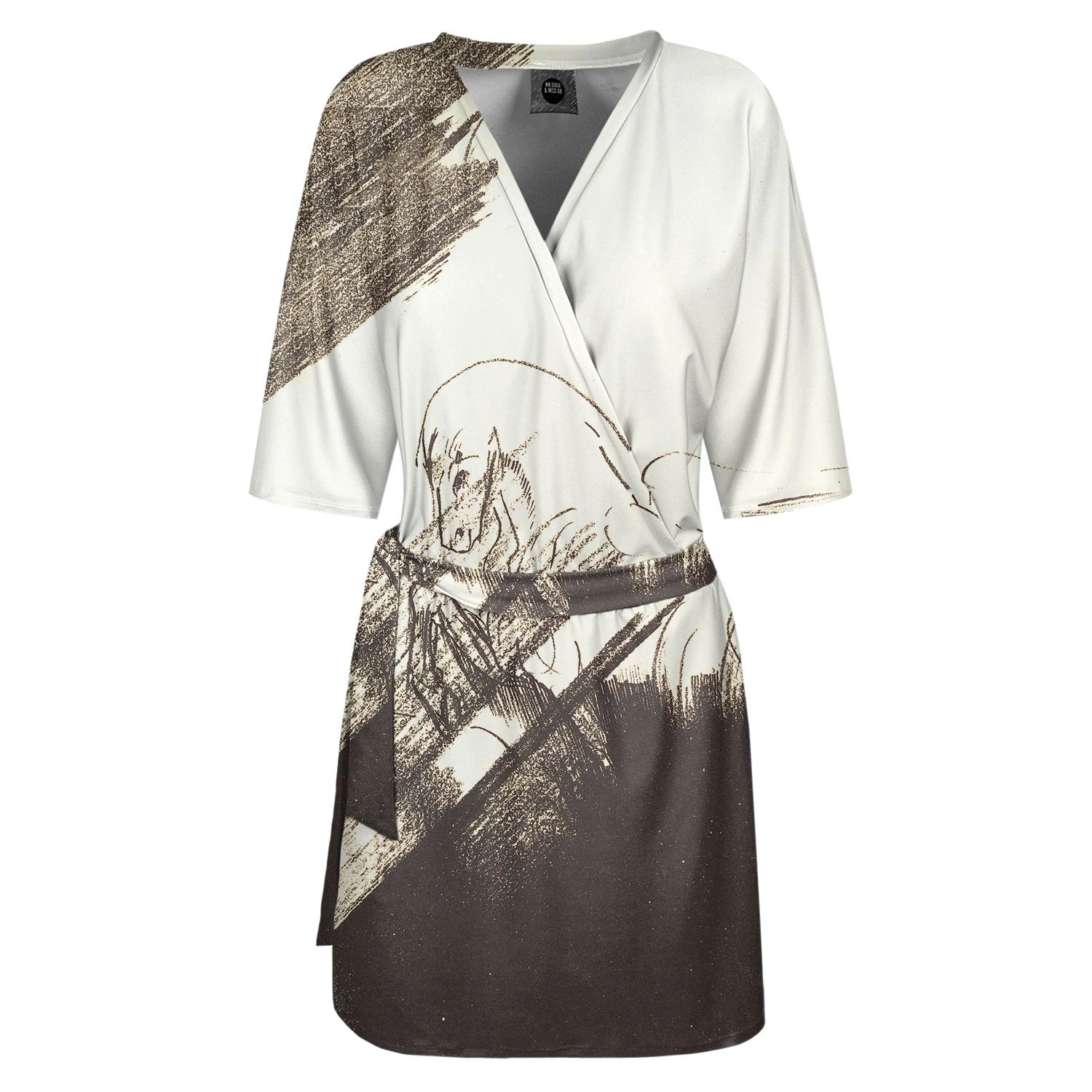 Aloha From Deer Women's Neutrals Winged Horse Envelope Dress
