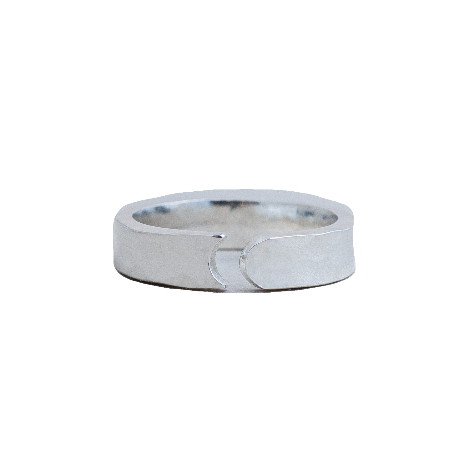 Kate Koel Women's Silver Open Bold Stacking Ring In Silver
