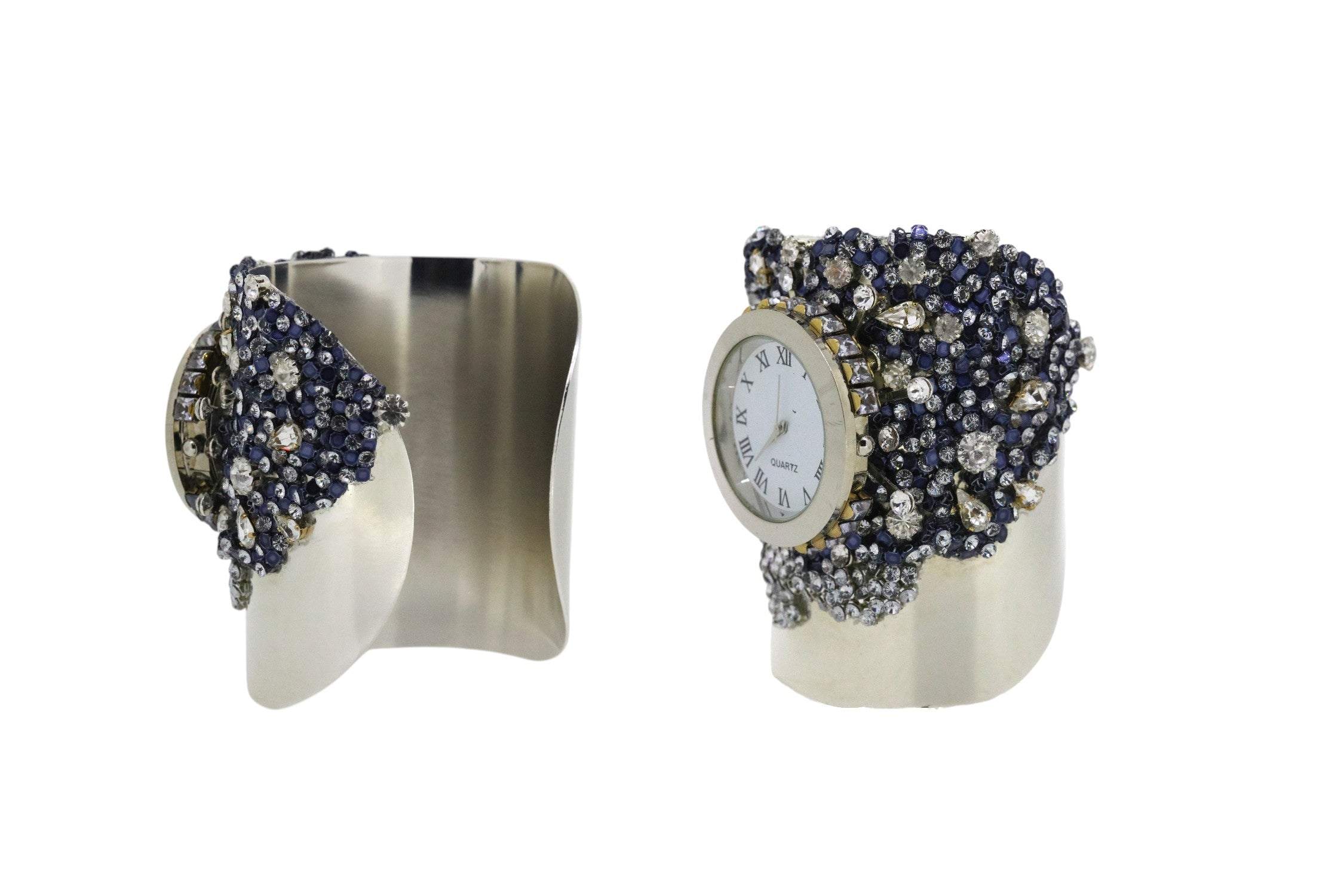 Women's Silver Josephine Cuff | Vickisarge