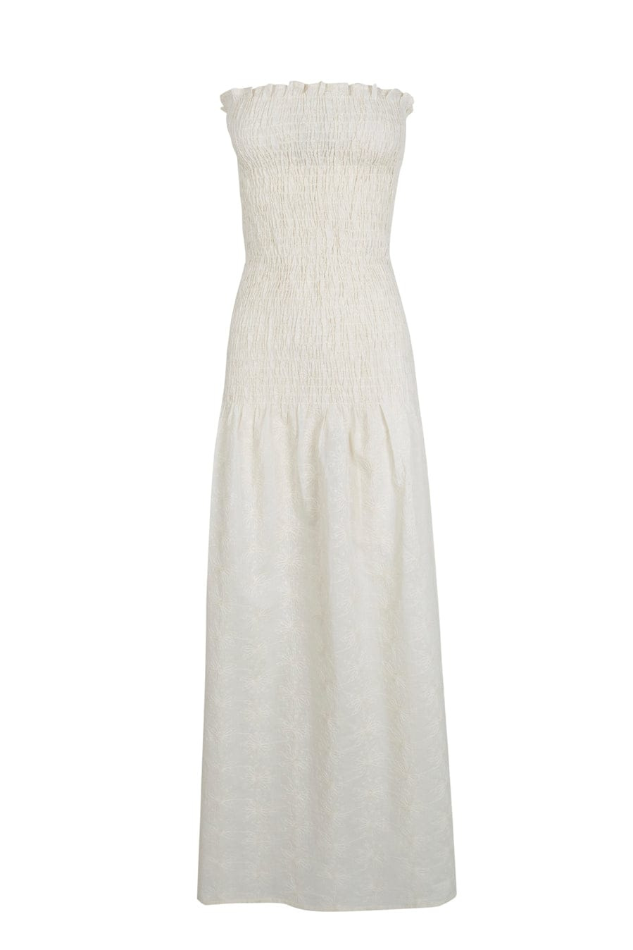 Women's Valerie White Dress | Large | Par Y Escala
