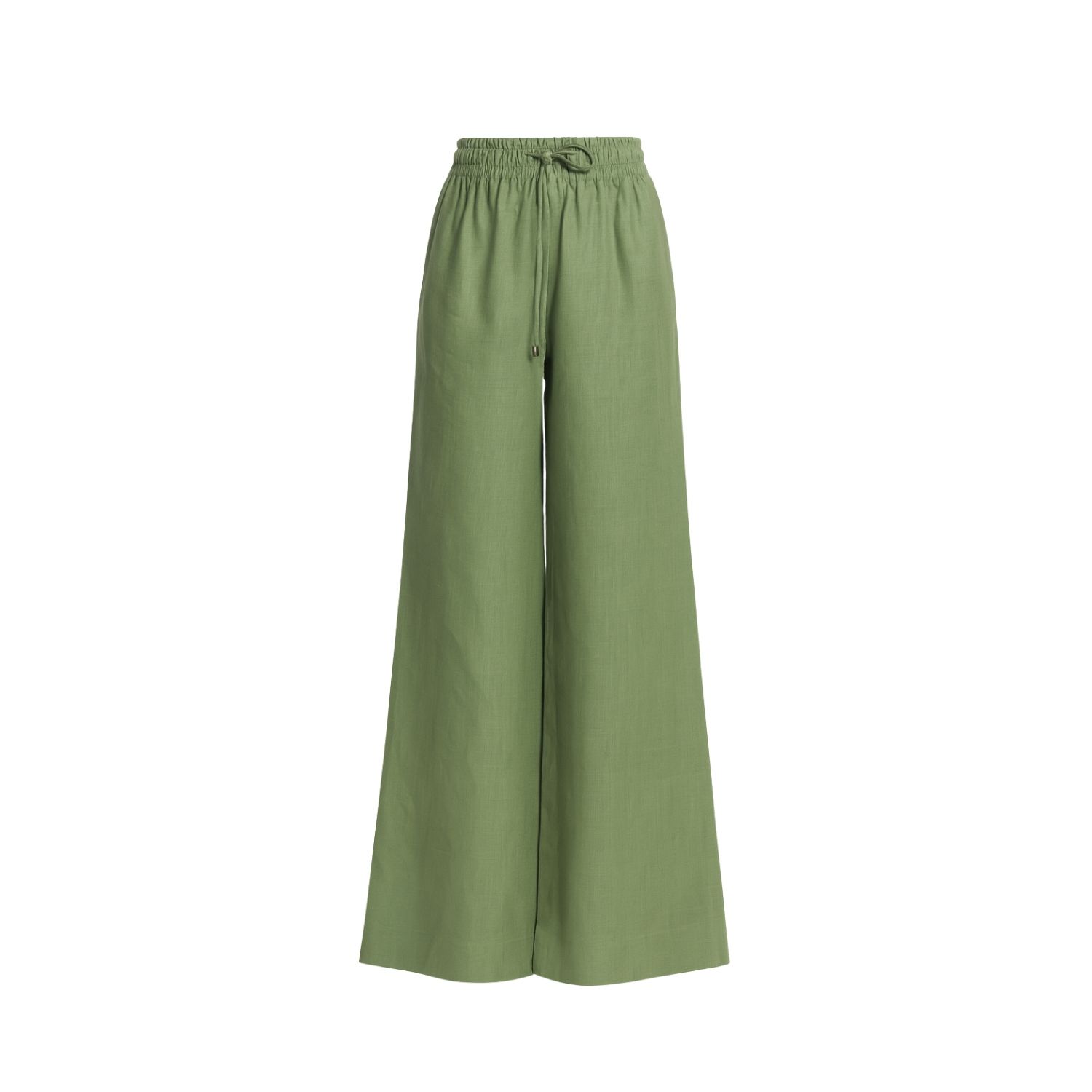 Monlicia Women's Ciel Linen Pant - Green In Green