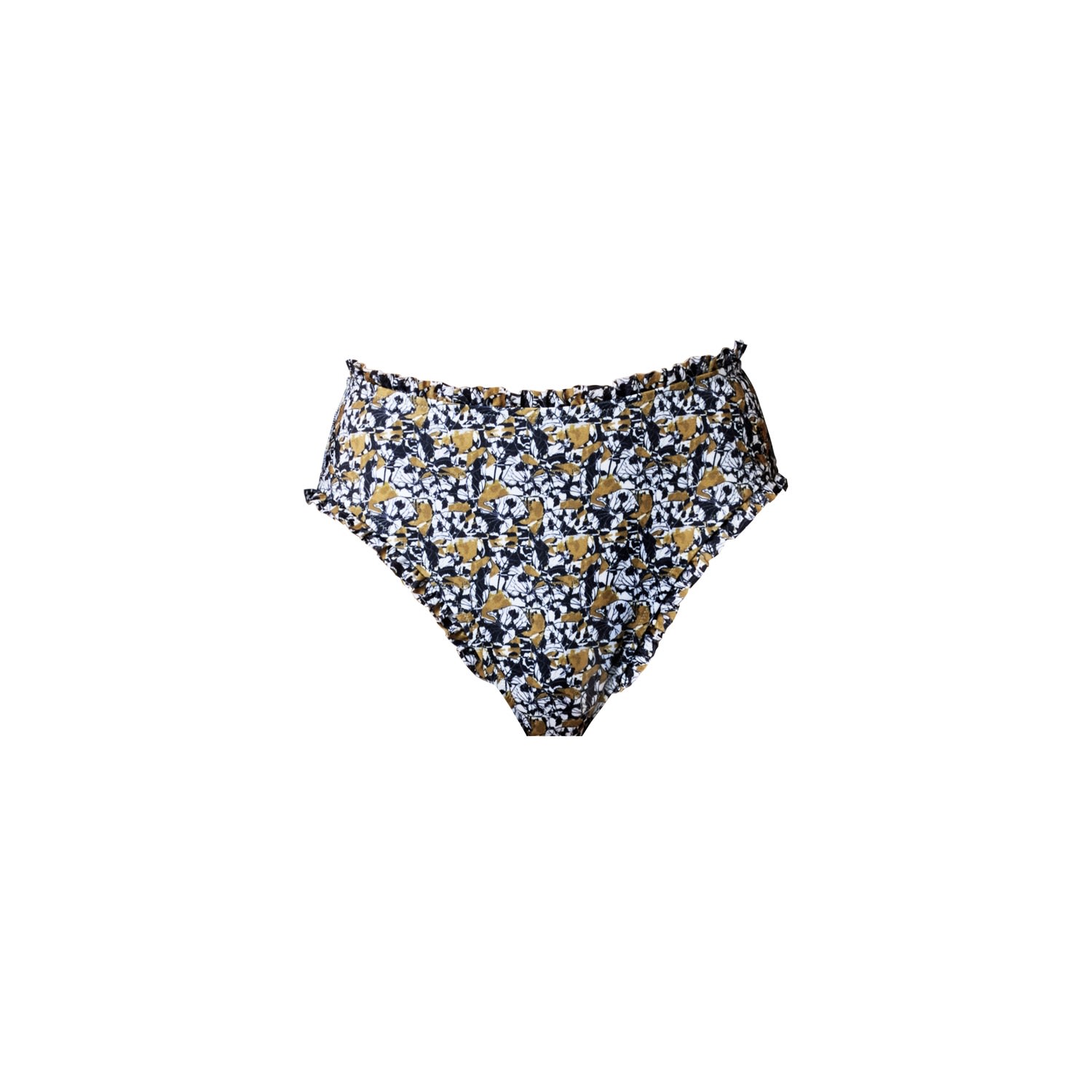 Women’s Como Bikini Bottoms In Gaffa Chaos Garden Print Small Charlott Vasberg