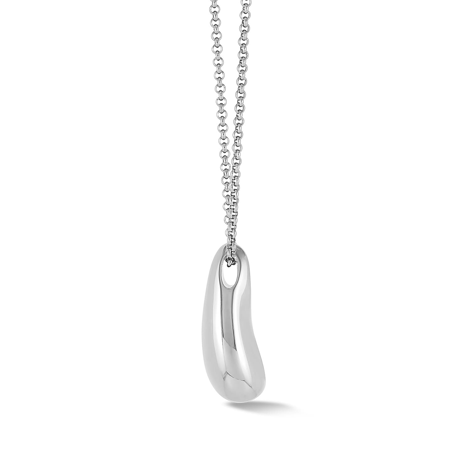 Large Droplet White Gold