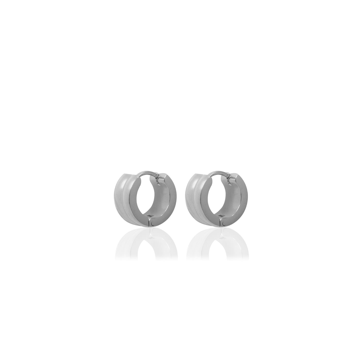 A Weathered Penny Women's Silver Bonnie Hoops In Metallic