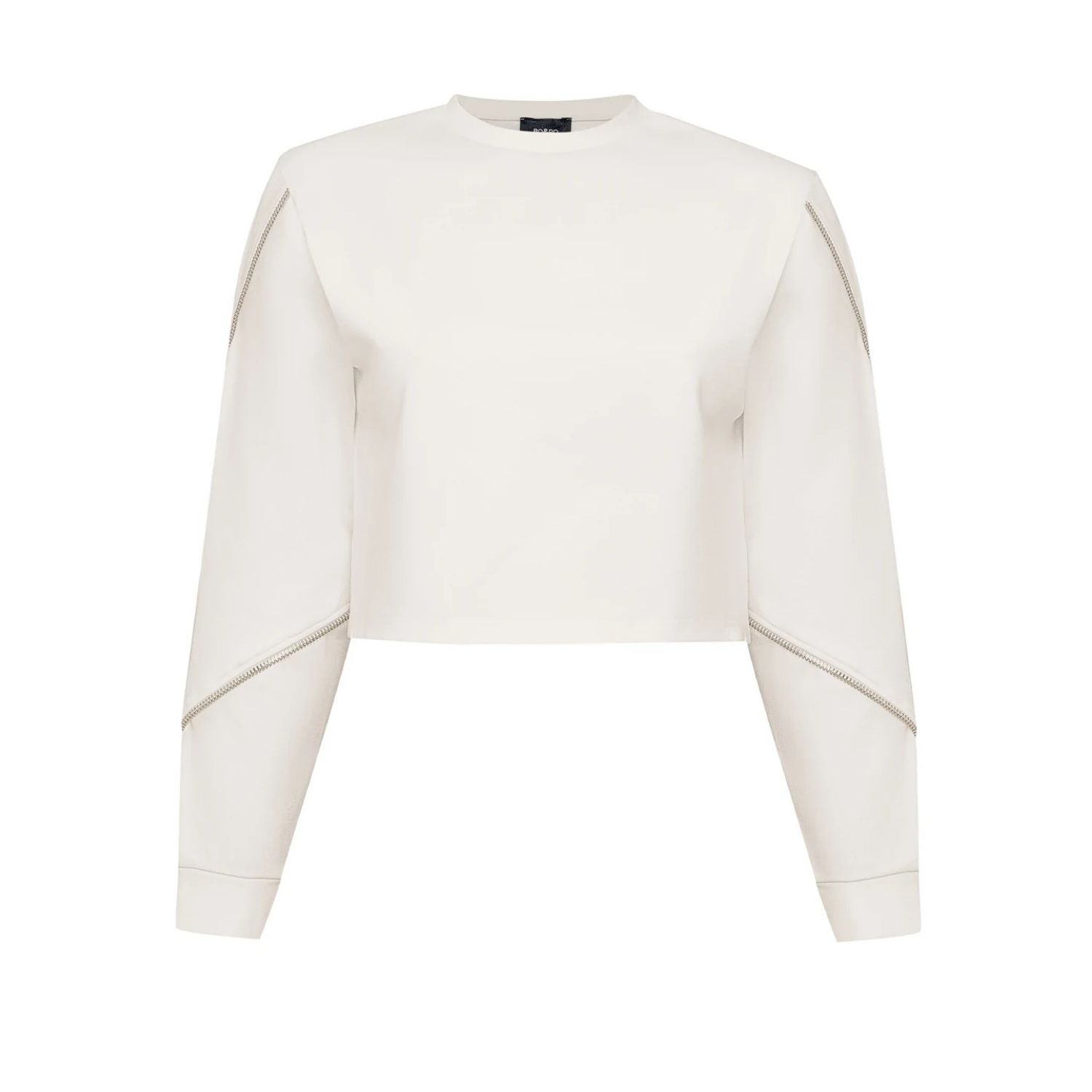 Bo&po Women's Rebeca Sweatshirt White In White