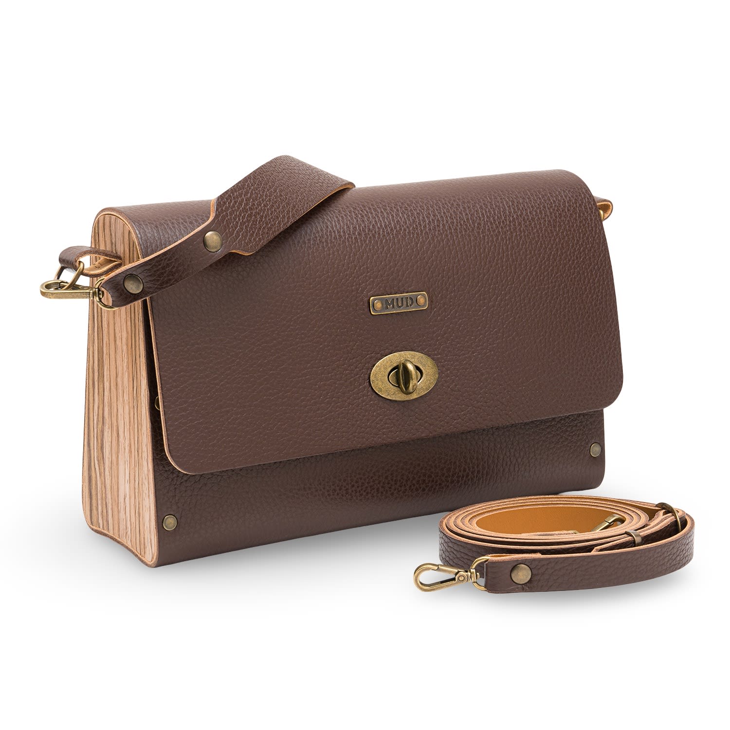 Mud - Manufacture Under Design Women's Brown Leonor Medium Bag - Chocolate In Brown