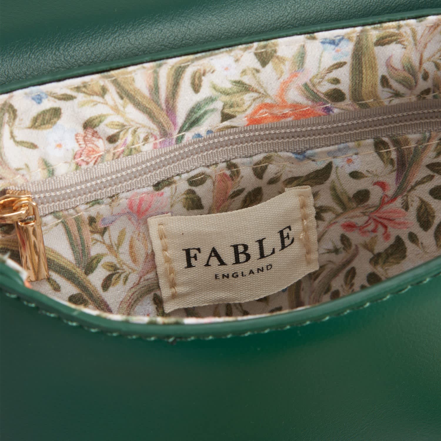 Fable Eloise Large Bowling Bag Iris Green and FREE Oversized Bow