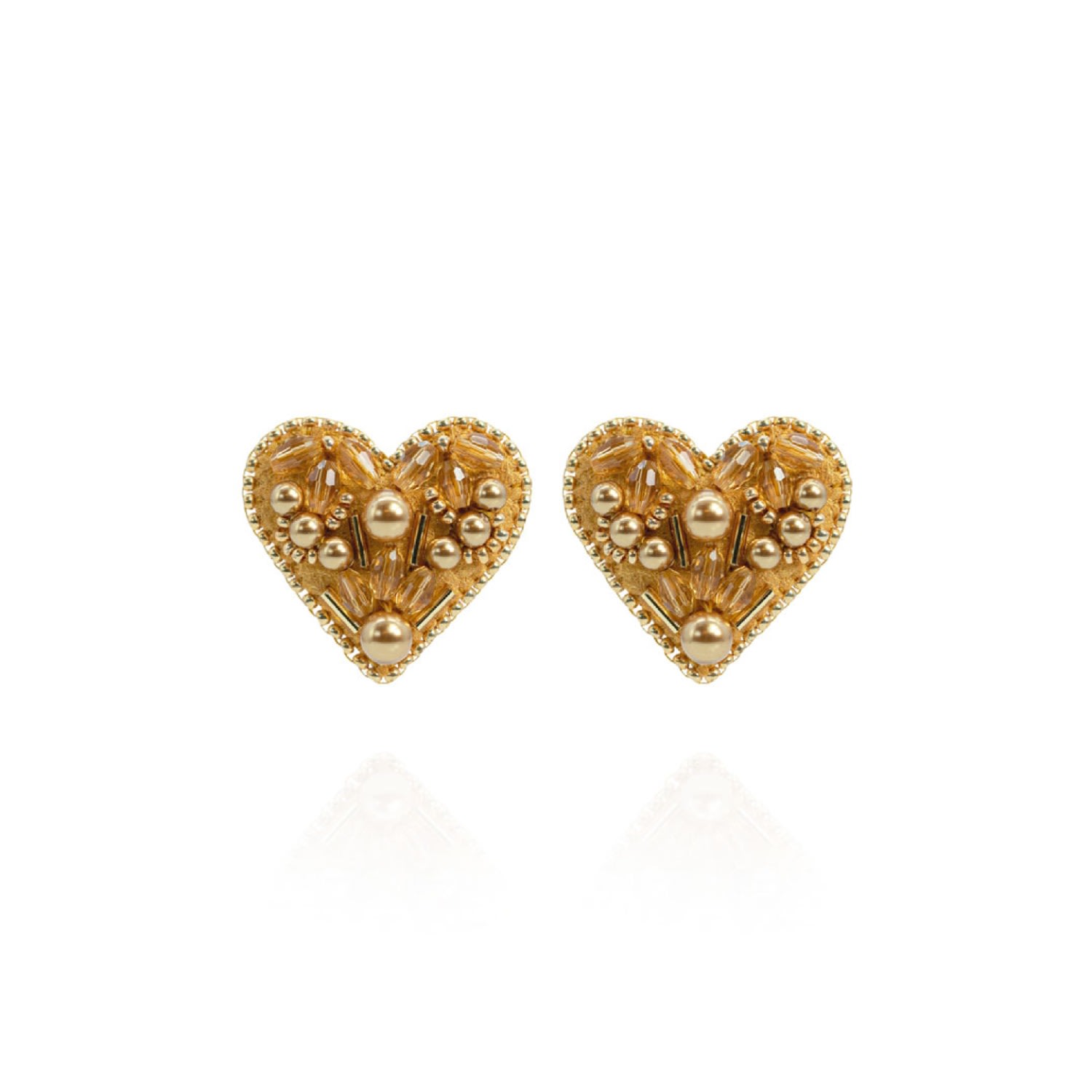 Women’s Valentina Earrings In Vintage Marigold Saule Label