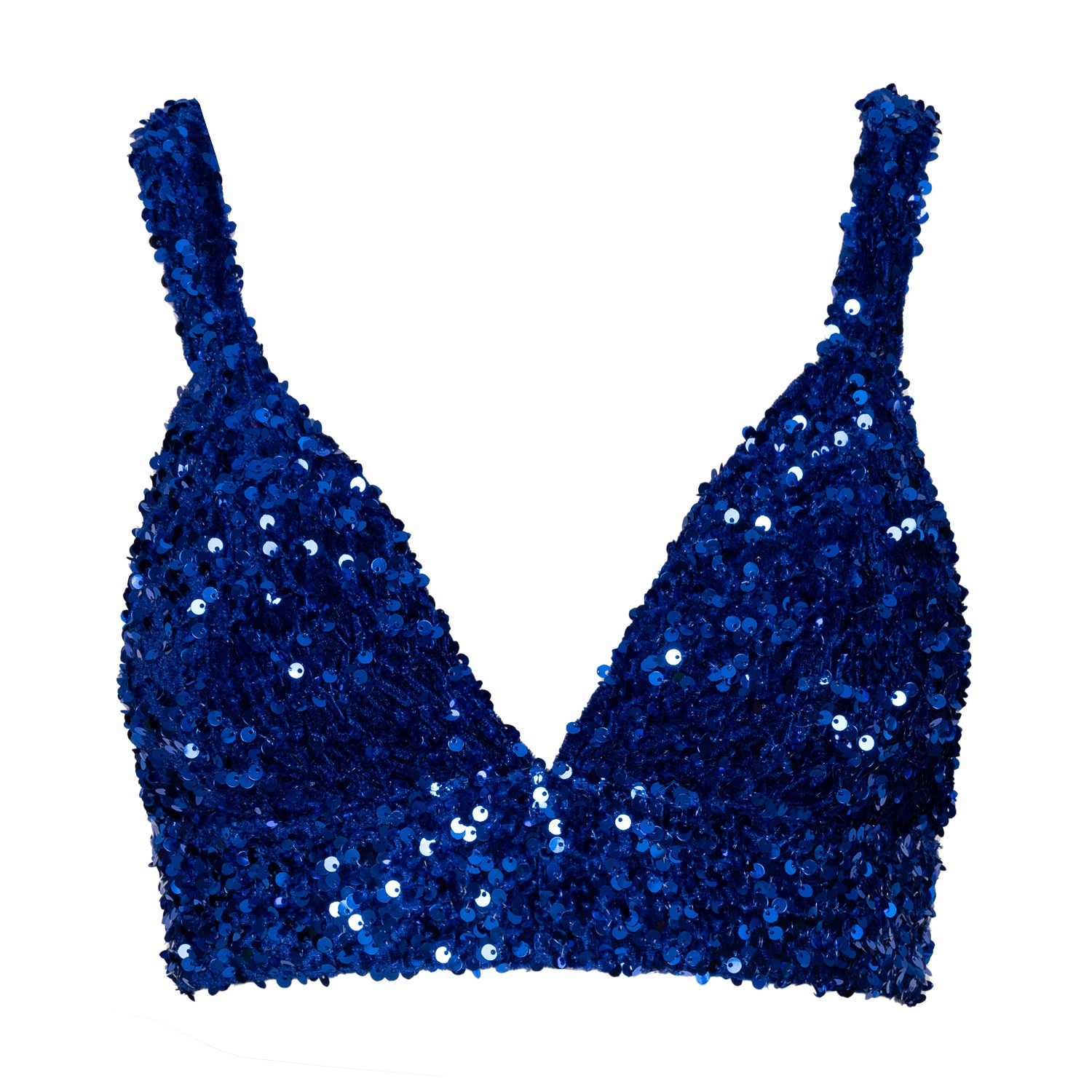Ofuure Women's Blue Liza Bra Top In Sapphire In Blue