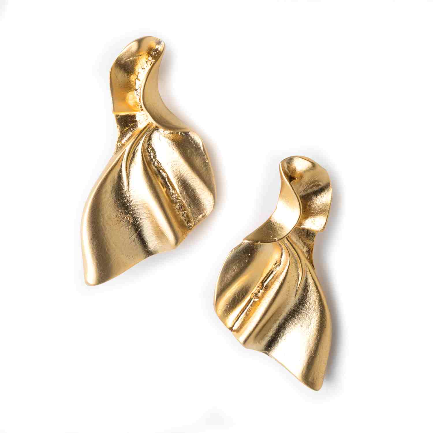 Jojo Harris Women's Penny Butterfly Gold Earrings
