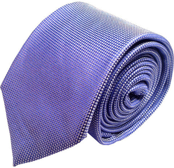 Lazyjack Press Men's Blue The Mullet Tie: Business In The Front, Party In The Back In Blue