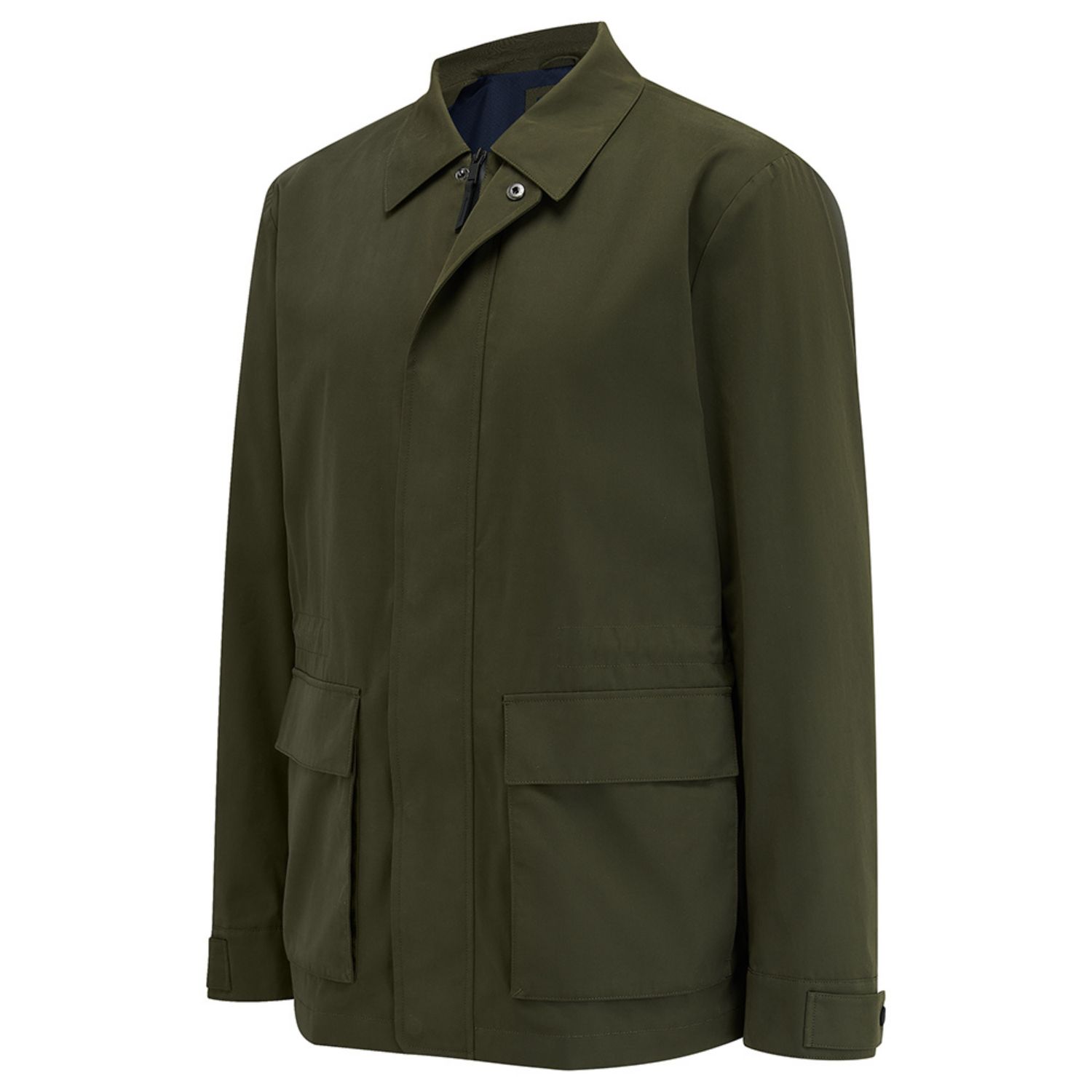 Guards London Men's Green Gunner Safari Jacket - Khaki In Green
