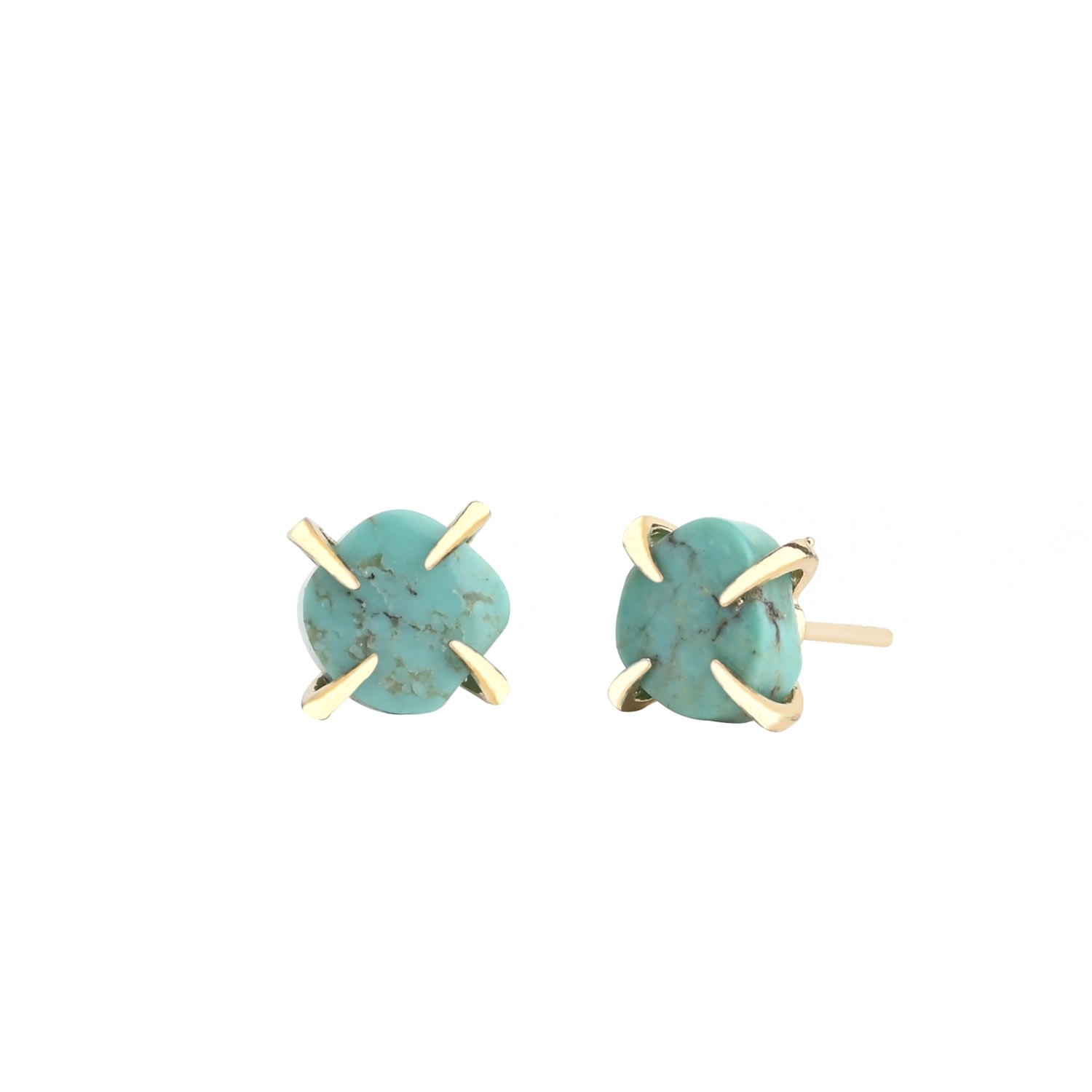 Women’s Gold / Blue Spirited Turquoise Studs Starfish Project