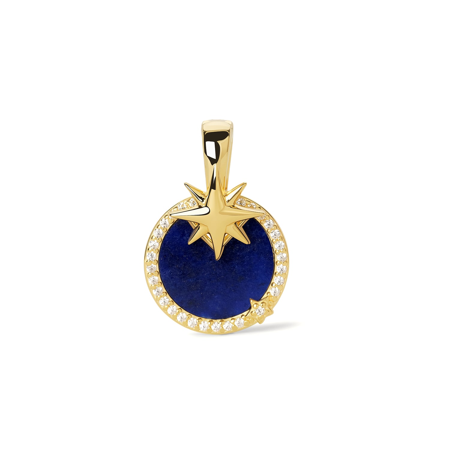 Freqnc Atelier Women's Blue Star Charm - Wisdom Star - Lapis Lazuli