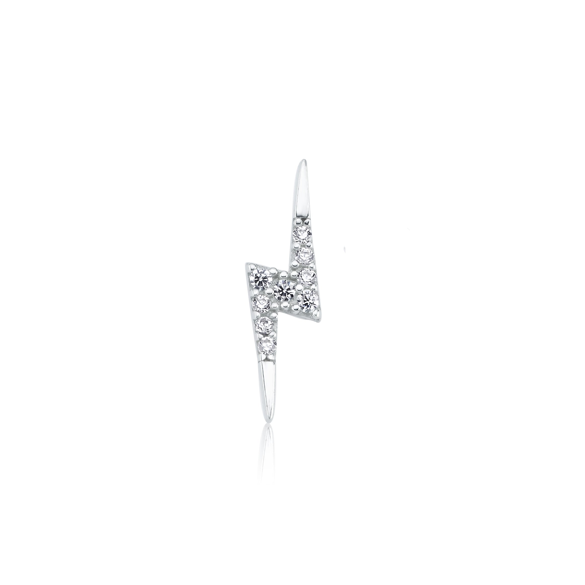 Mishka Women's Flash Earring Silver Mono In Silver