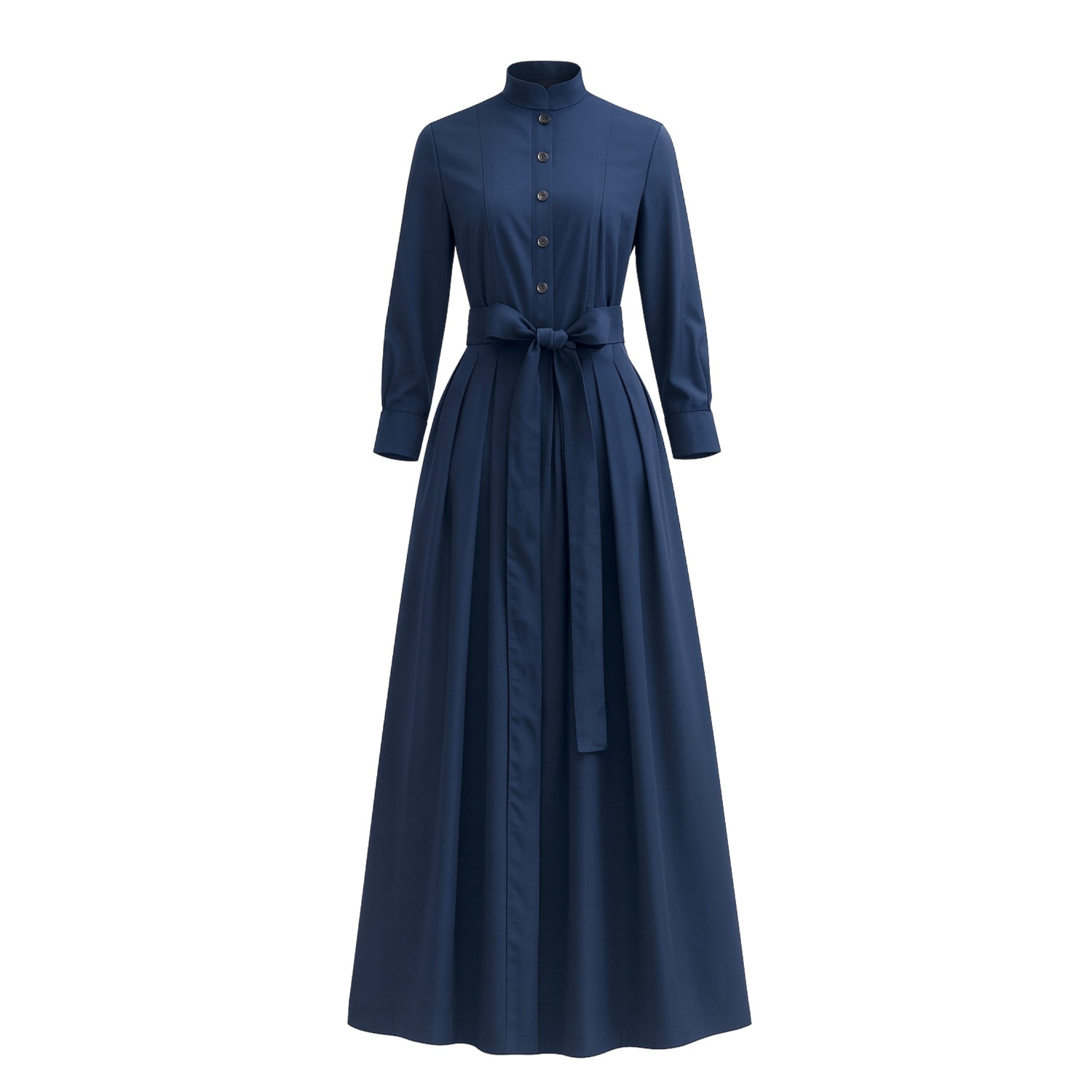 knee length dresses for ladies Shirtdress main image 1