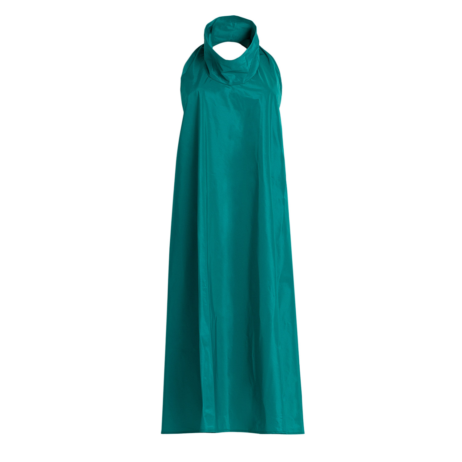 Bianca Popp Women's Bareback Dress In Green Taffeta In Green