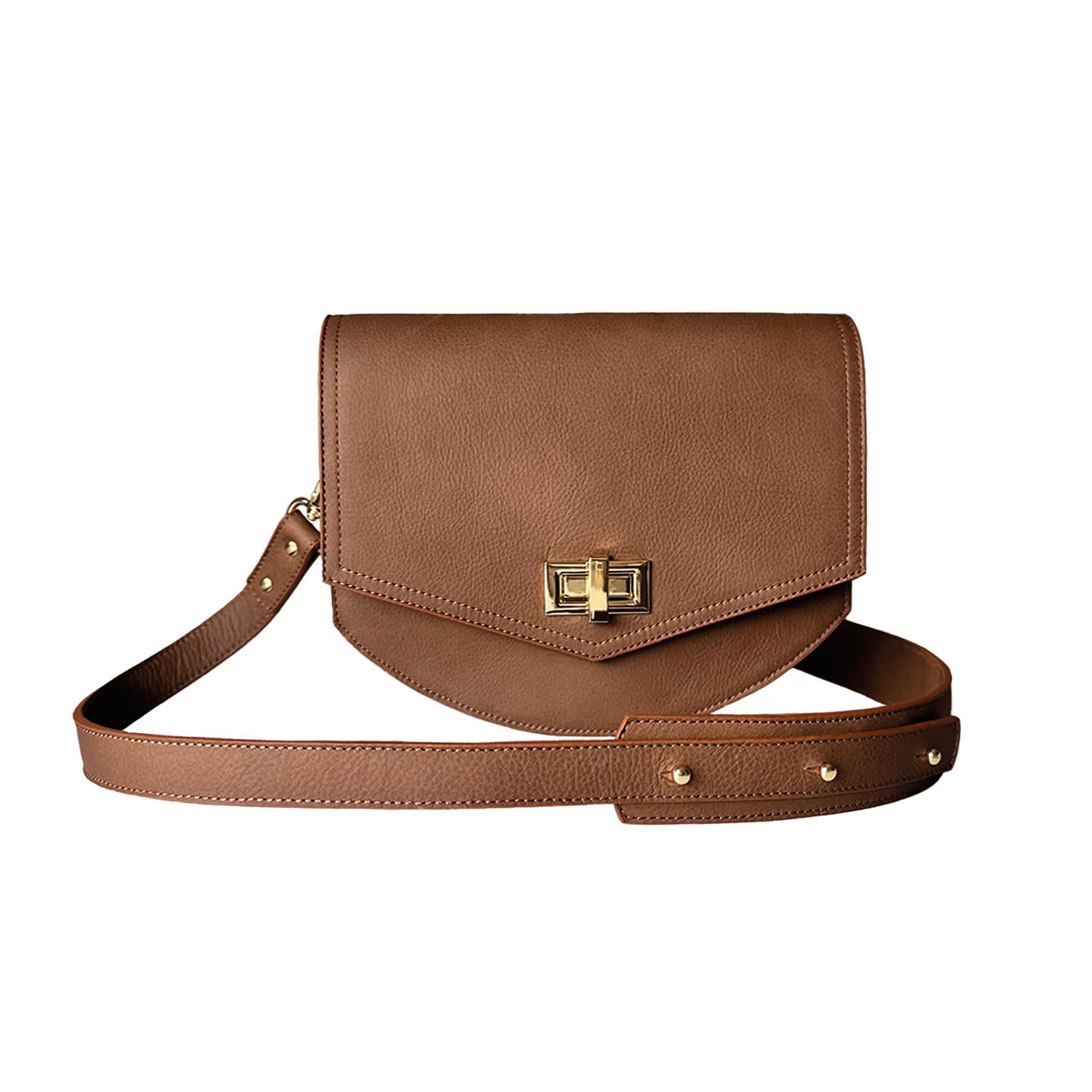 Deanog Women's Crossbody Bag Xaya Moss Brown In Brown